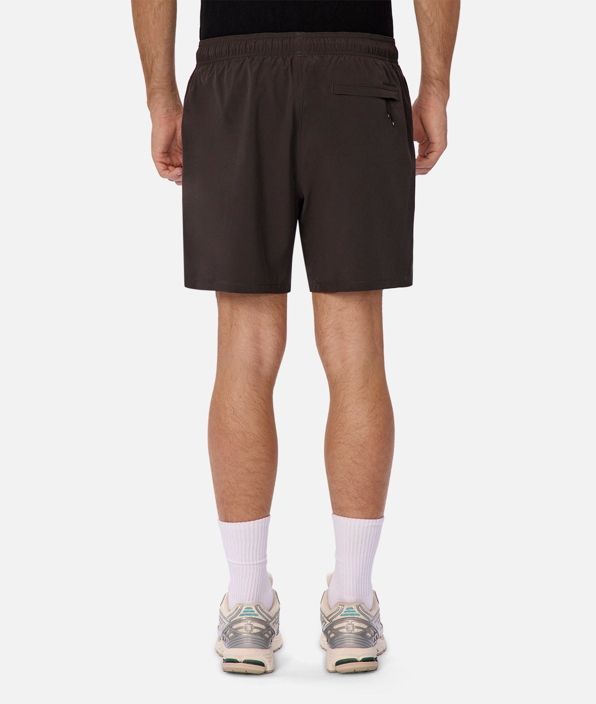 Viera Hybrid Shorts for Men - Onyx Black Athletic Running & Gym Workout Shorts - Lightweight Quick-Dry Comfortable Activewear for Sports & Outdoor Activities