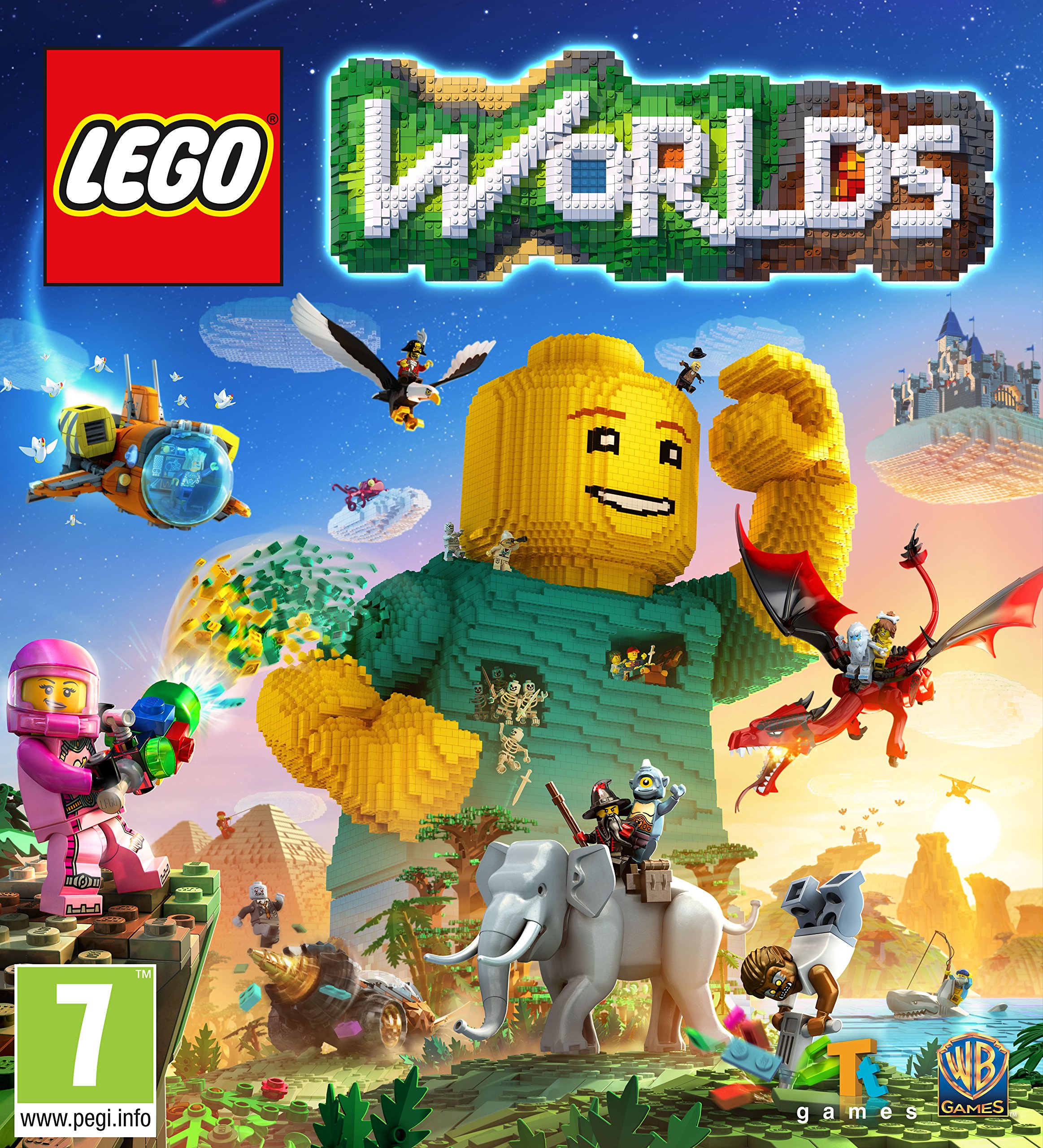LEGO Worlds - Open-World Sandbox Adventure Game for PC | Build, Explore & Create Your Own LEGO Universe | Perfect for Kids & Adults
