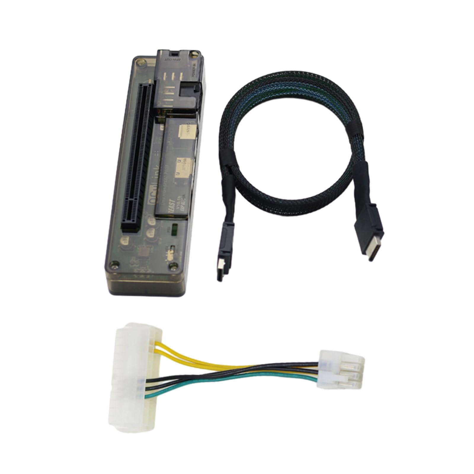External Graphics Card Dock for Laptop - PCIe GPU Adapter with Power Supply | Boost Gaming & Video Editing Performance for Laptops