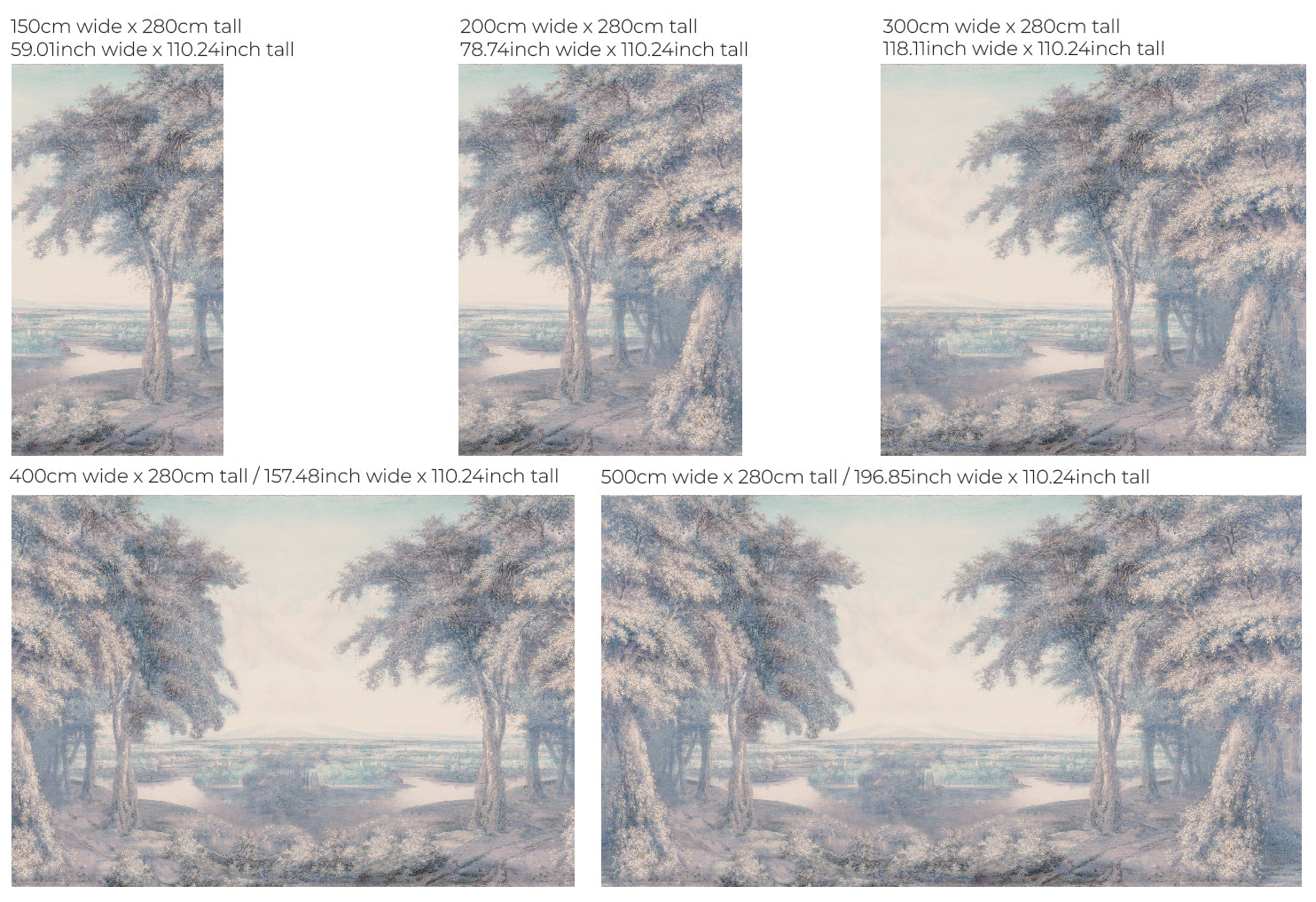 Dutch Master Landscape Wallpaper - High-Quality Peel & Stick Wall Mural for Home & Office Decor | Perfect for Living Rooms, Bedrooms, and Accent Walls