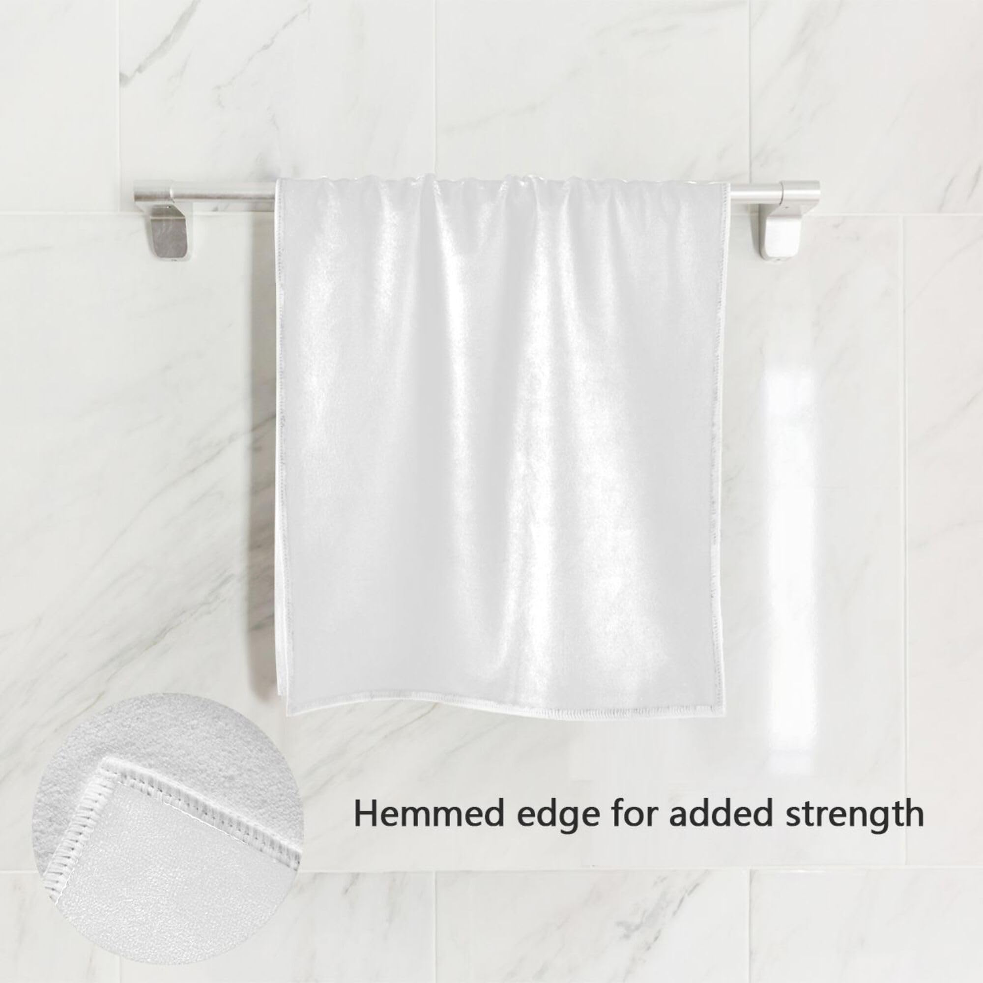 Premium Peacock Design Hand Towels - 15x30 Inch Super Absorbent & Durable Cotton Towels for Bathroom, Kitchen, Gym & Travel | Quick-Drying Home & Outdoor Essentials
