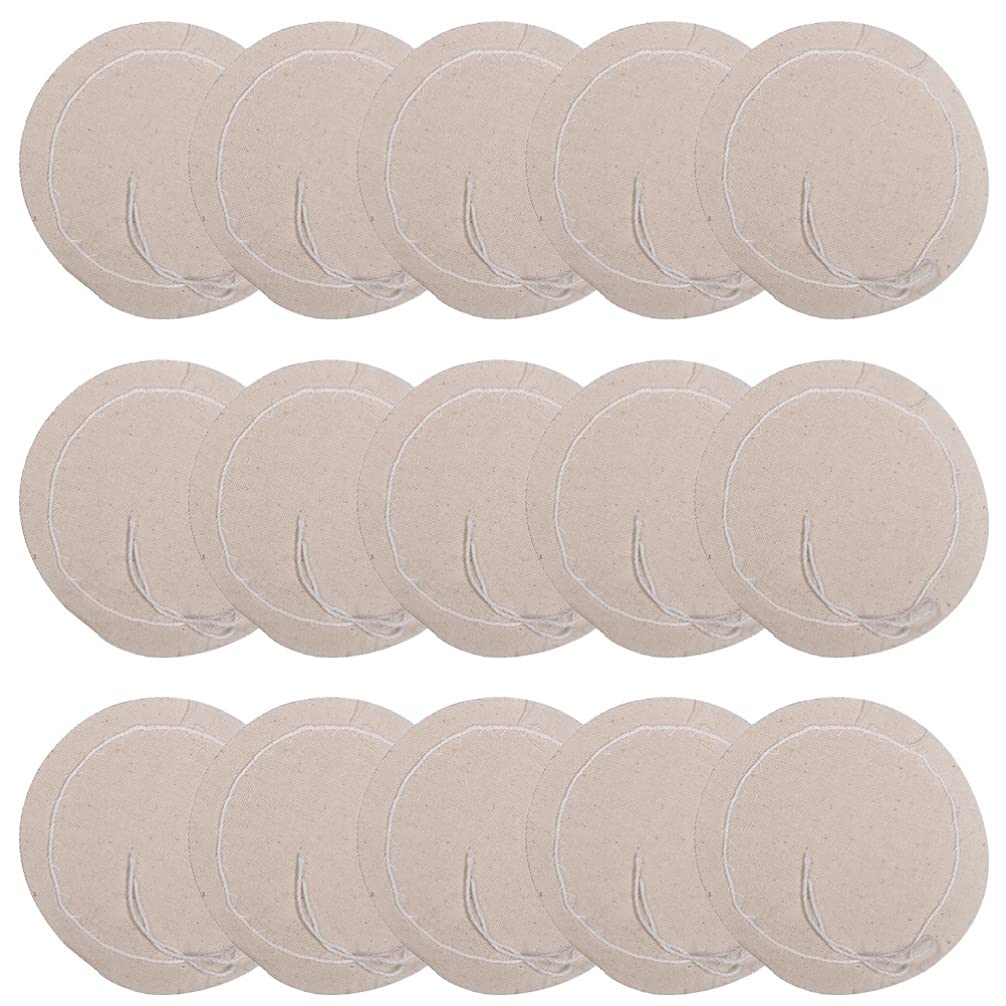 Cabilock 20-Pack Unbleached Coffee Filter Cloth for Syphon, Espresso & Coffee Makers - Reusable Cotton Strainer for Espresso Shots & Brewing - Perfect for Home Baristas & Coffee Enthusiasts