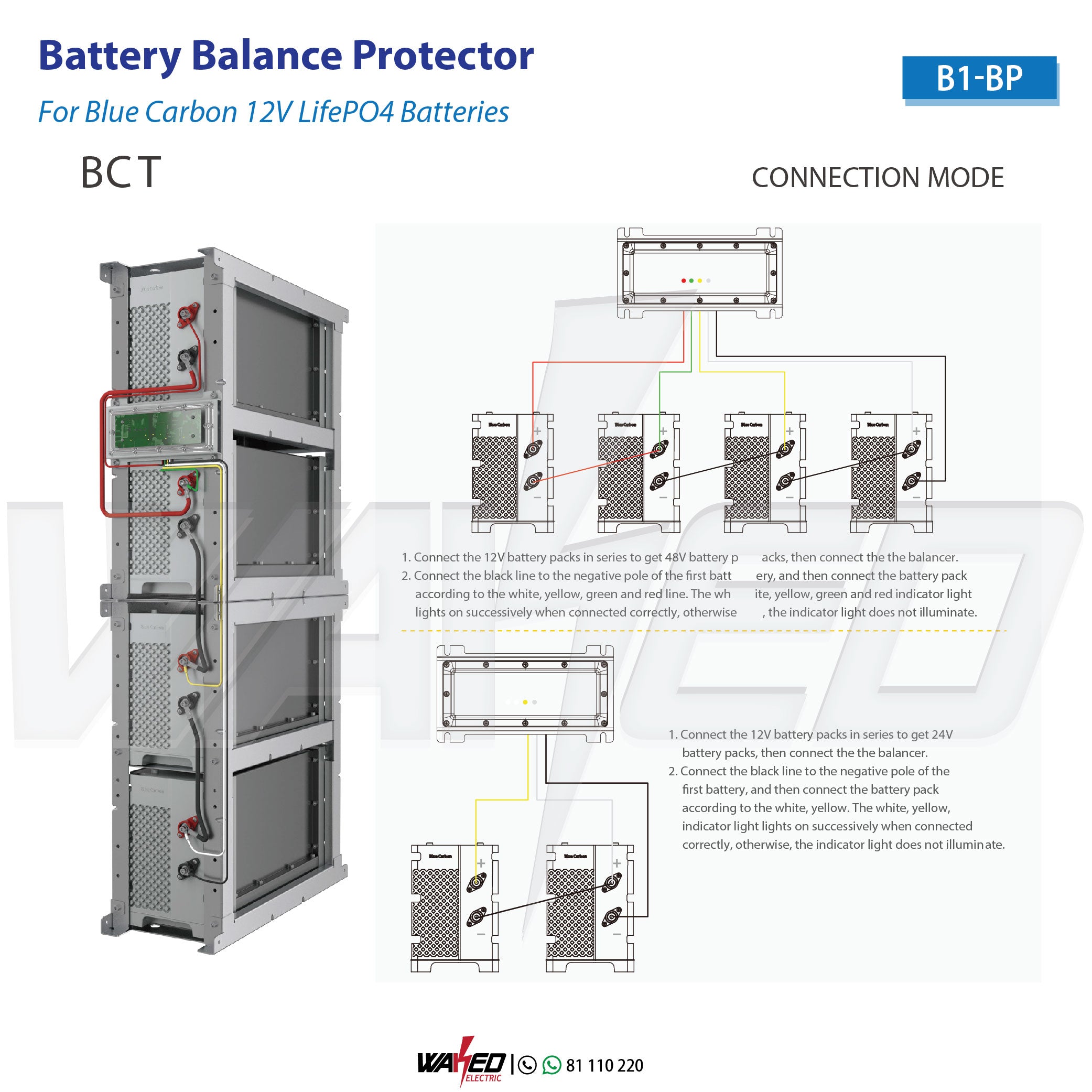 Battery Balance Protector - High-Performance LiPo/Li-ion Battery Cell Balancer for RC Drones, Electric Vehicles & Solar Power Storage - Ensure Safe & Efficient Charging