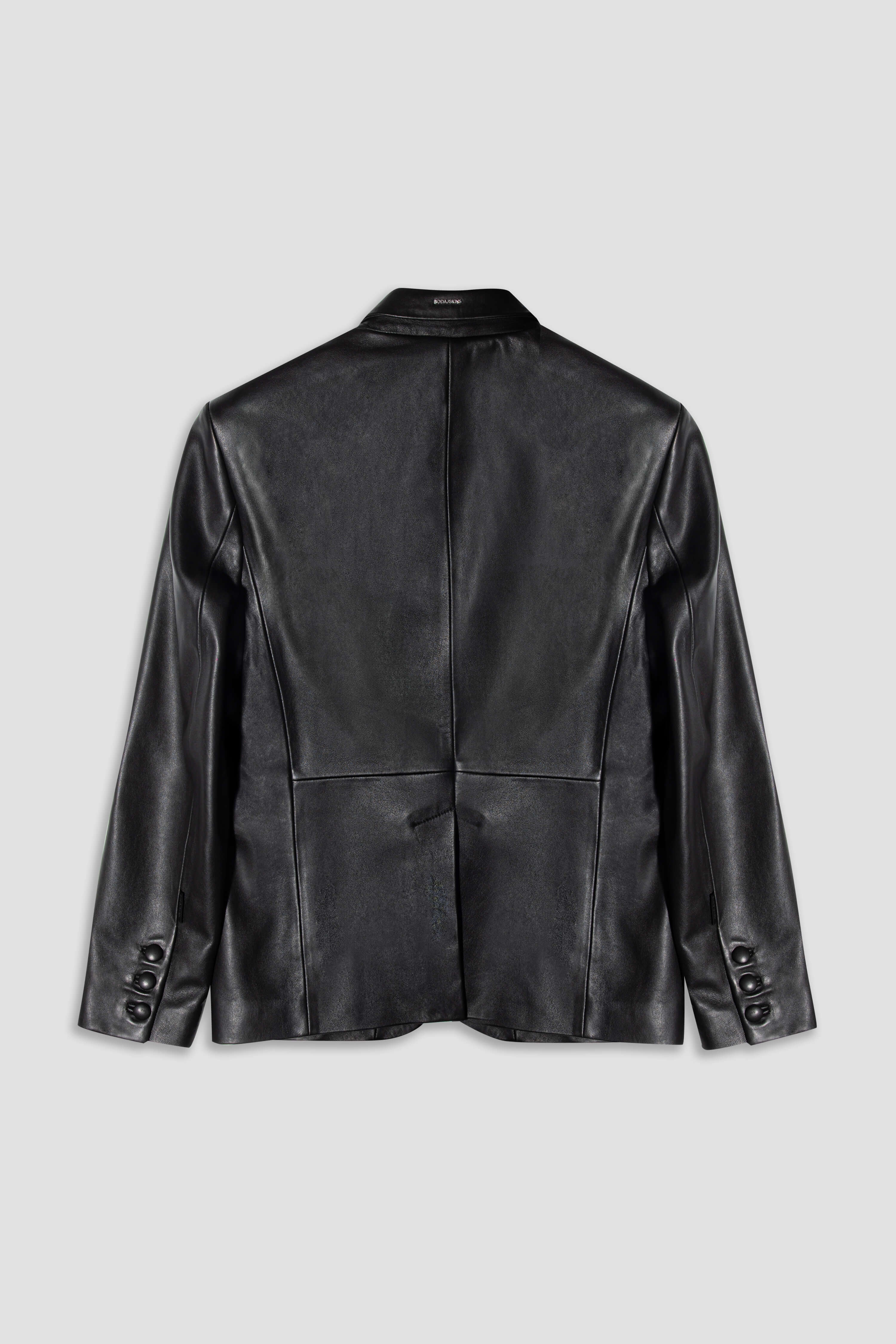 Stylish Oversized Leather Blazer for Women - Trendy Plus Size Faux Leather Jacket - Perfect for Office, Night Out & Fall Fashion