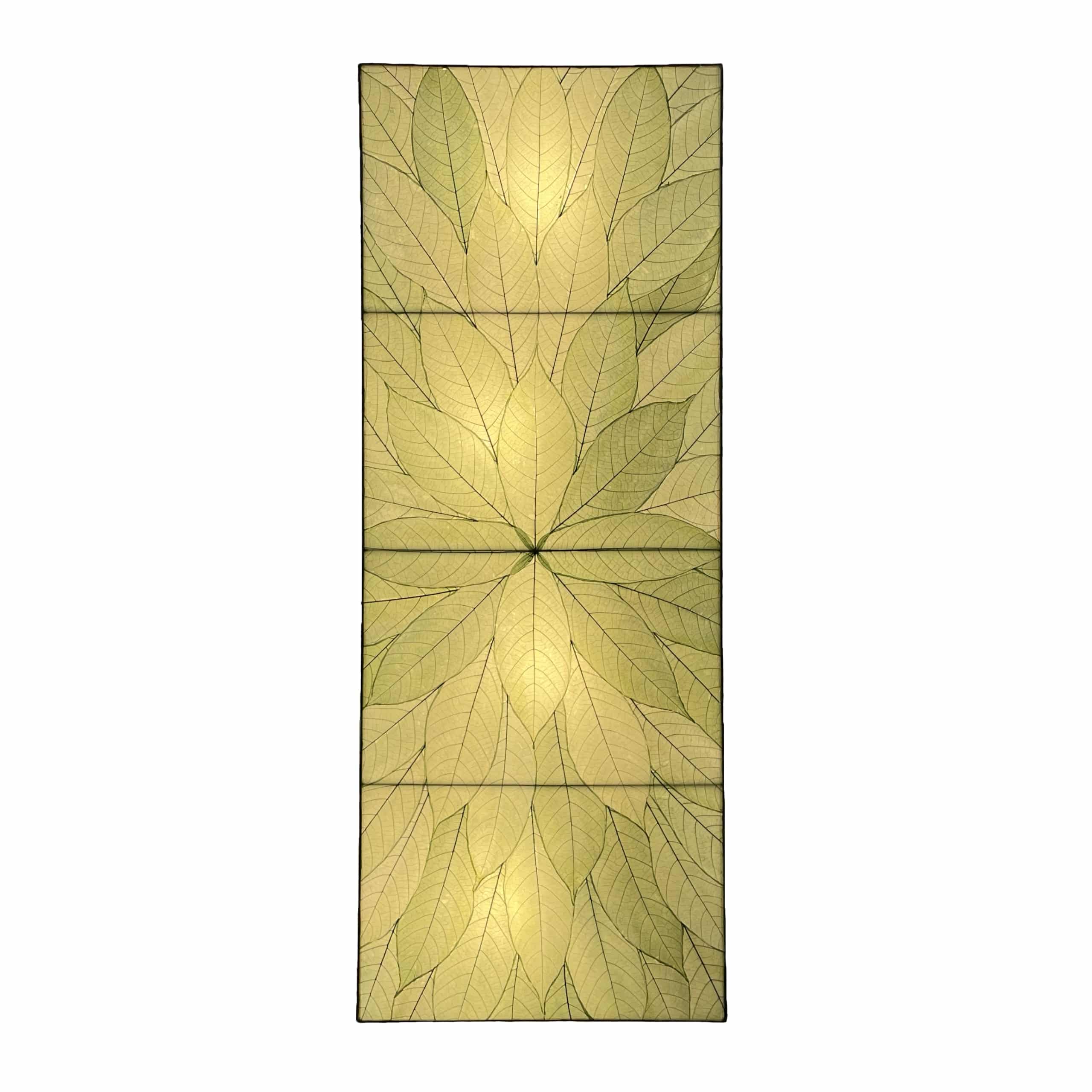 Sunburst Panel Wall Lamp - Modern Green LED Light Fixture for Living Room, Bedroom & Office Decor