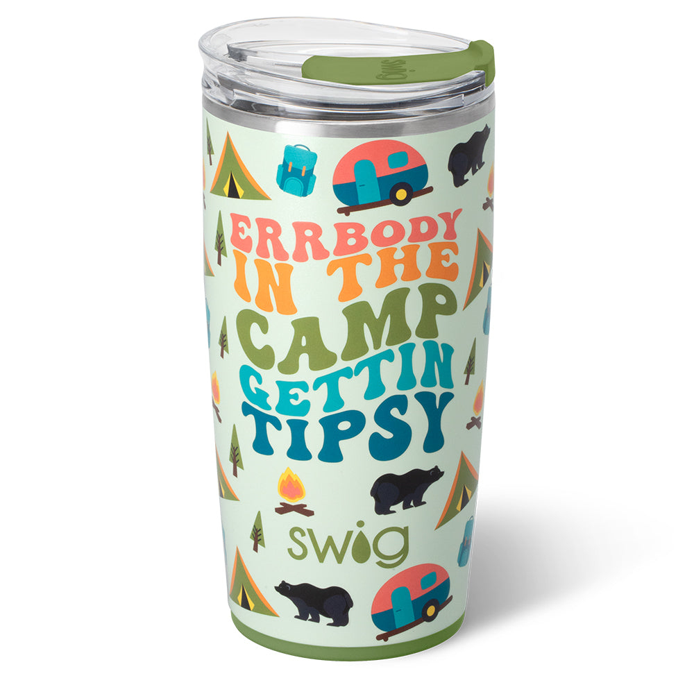 22oz Errbody In The Camp Insulated Tumbler - Perfect for Outdoor Adventures, Camping & Travel