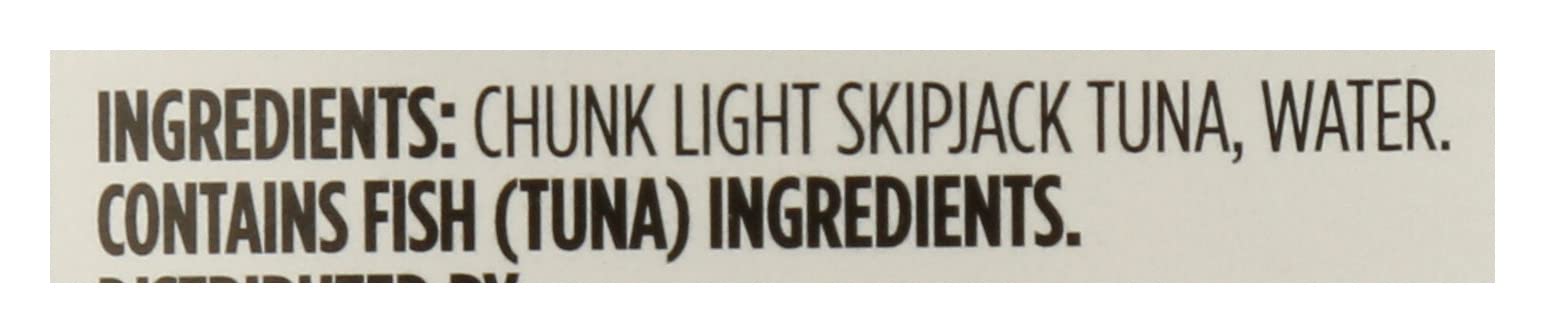 365 by Whole Foods Market, Unsalted Skipjack Tuna in Water, 5 Ounce Can - Wild Caught, High Protein, Keto & Paleo Friendly - Perfect for Salads, Sandwiches and Meal Prep