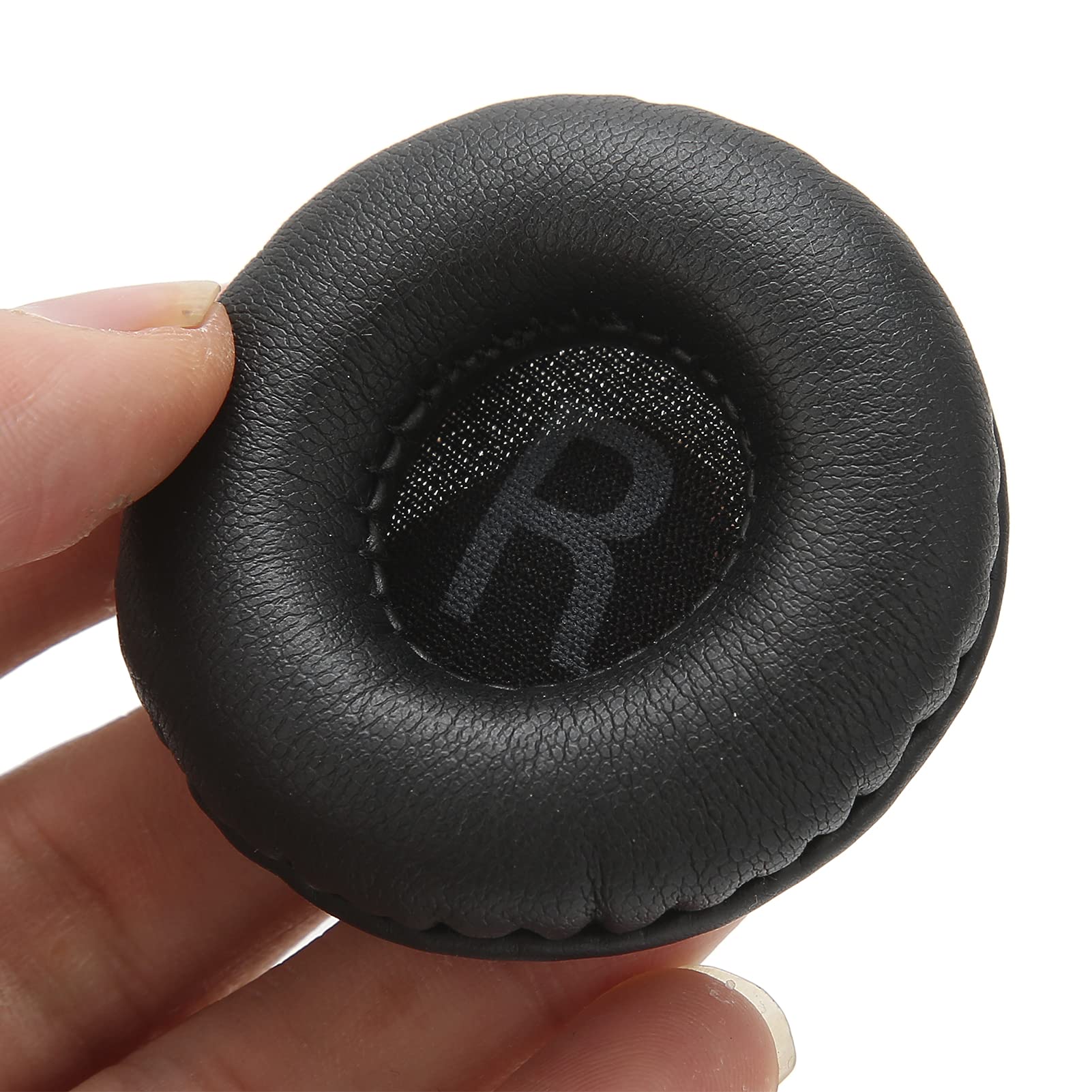 Replacement Ear Pads for 50mm Over Ear Headphones - Protein Leather & Memory Foam Cushions - Noise Reducing, Universal Fit, Easy Installation - Perfect for Gaming, Music & Office Use
