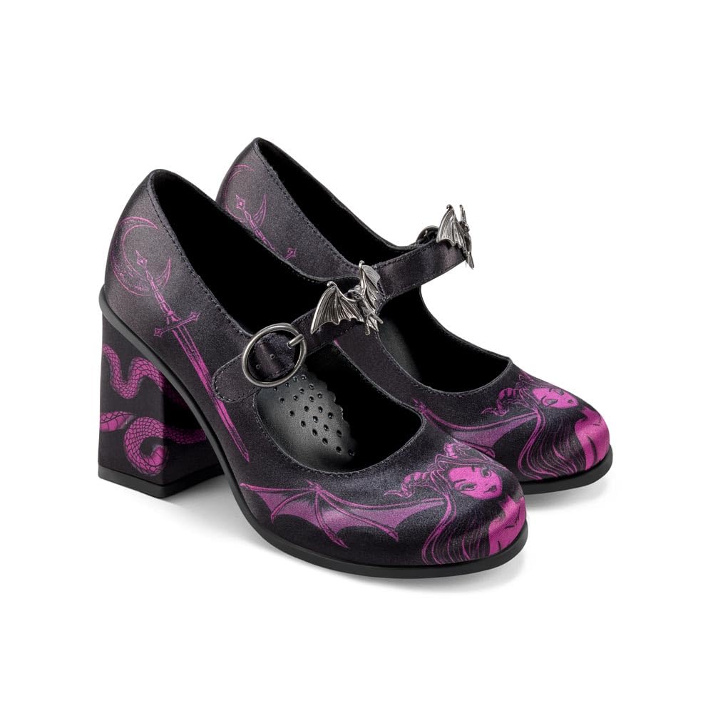 Hot Chocolate Design Chocolaticas Women's High Heel Mary Jane Pumps - Elegant Dress Shoes for Parties, Weddings & Office Wear