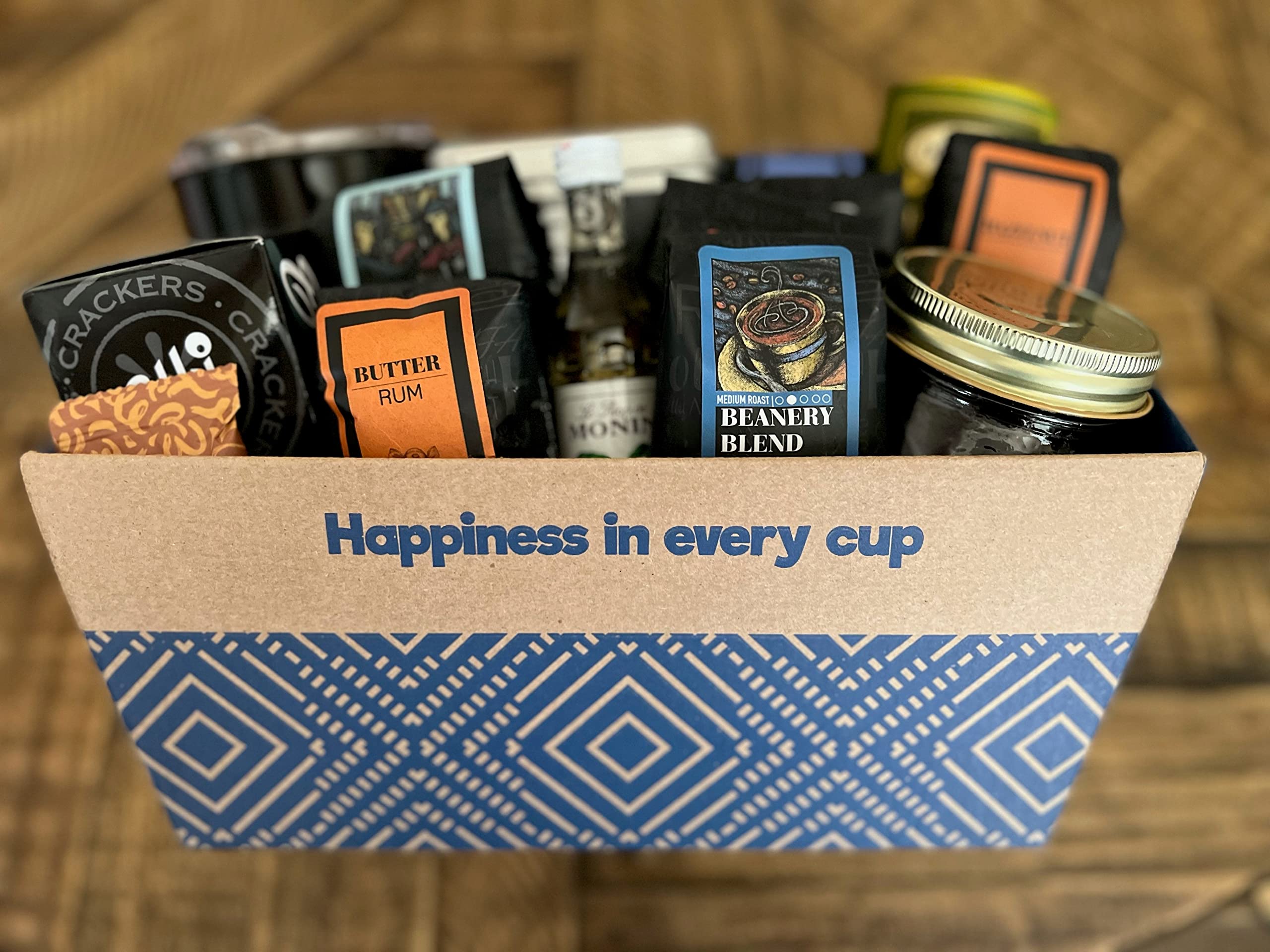 Gourmet Coffee & Tea Gift Basket | Premium Coffee Beans, Artisan Tea & Deluxe Snacks | Perfect for Holidays, Corporate Gifts & Housewarming Presents