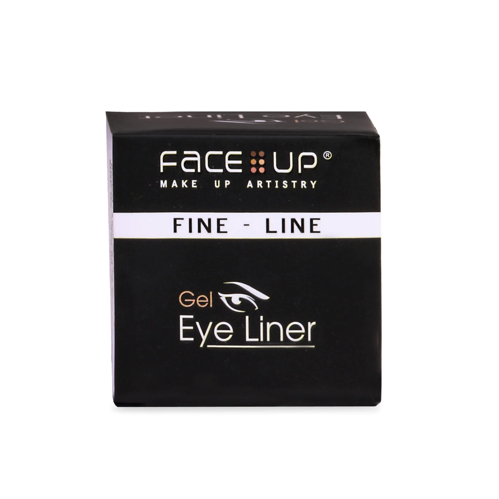 Matte White Eyeliner Gel - 3g Smudge-Proof Waterproof Eye Liner for Dramatic Makeup Looks, Halloween Costumes & Creative Face Painting