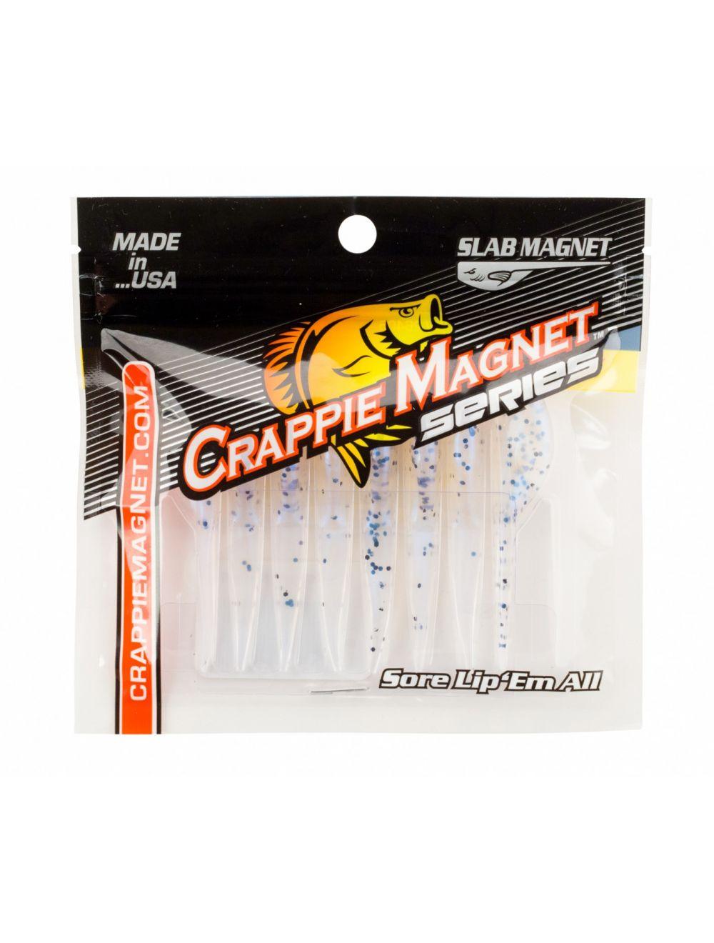 Leland Lures Slab Magnet 8-Piece Body Packs - Premium Fishing Lures for Bass, Walleye & Crappie | Ideal for Freshwater & Ice Fishing