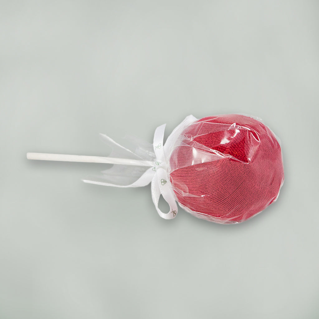 Custom Valentine Bunny with Baby Sock Pops - Perfect Gift for Valentine's Day, Baby Showers & Newborn Celebrations