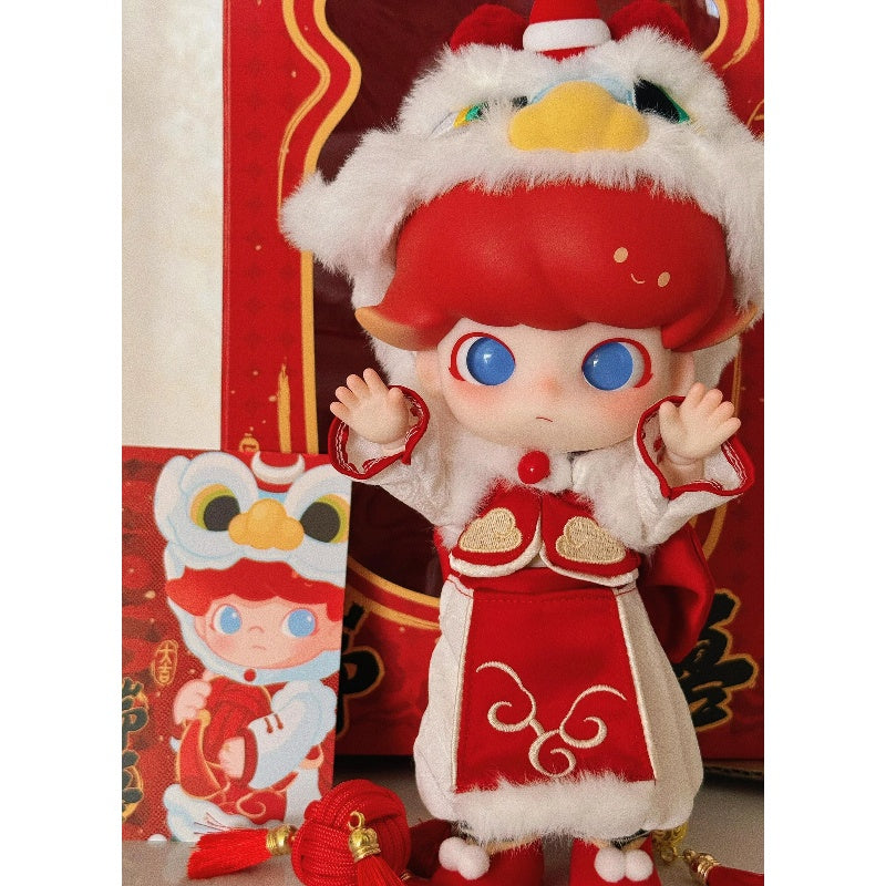 DIMOO Auspicious Lion 1/8 Scale Collectible Action Figure - Perfect for Anime Fans, Home Decor & Gift Giving