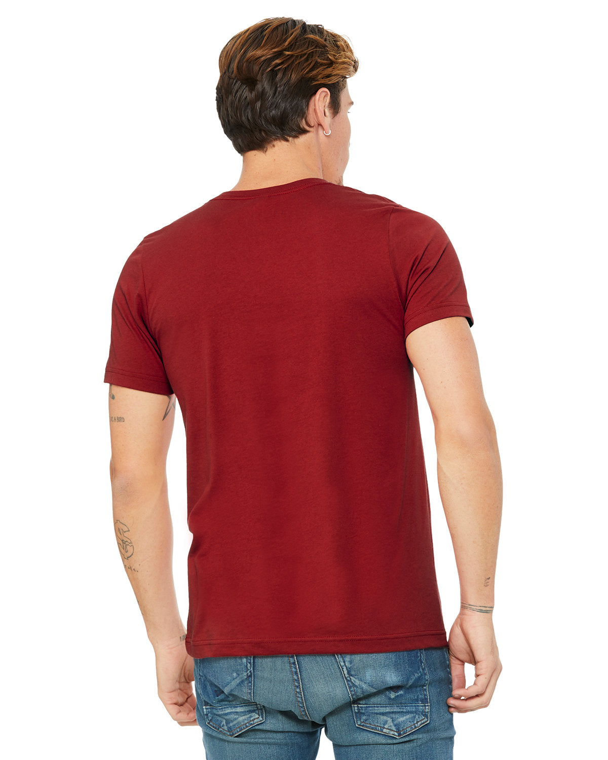 Bella + Canvas 3005 Unisex Jersey Short Sleeve V-Neck T-Shirt - Soft Cotton Tee for Men & Women - Perfect for Casual Wear, Gym, and Everyday Outfits