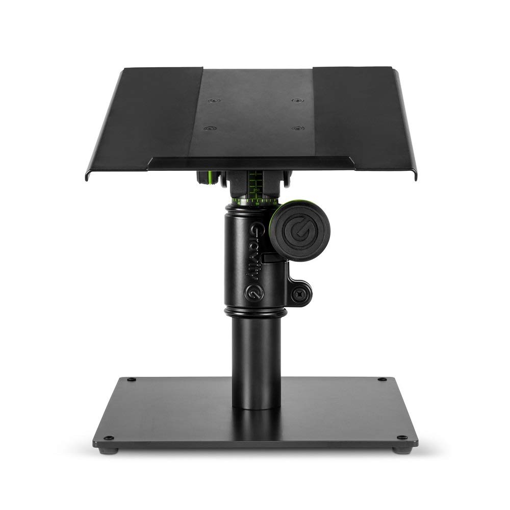 STANDS SP 3102 Studio Monitor Speaker Stands - Heavy Duty Adjustable Speaker Stand for Studio Monitors, PA Speakers & DJ Equipment (Pair, Black) - Perfect for Home Studios, Recording Studios & Live Performances
