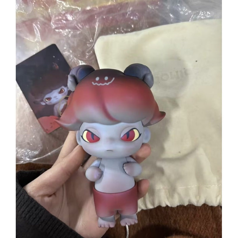 DIMOO Devil's Spicy Croissant Limited Edition Collectible Figure - Perfect for Anime Fans, Home Decor & Gift Giving