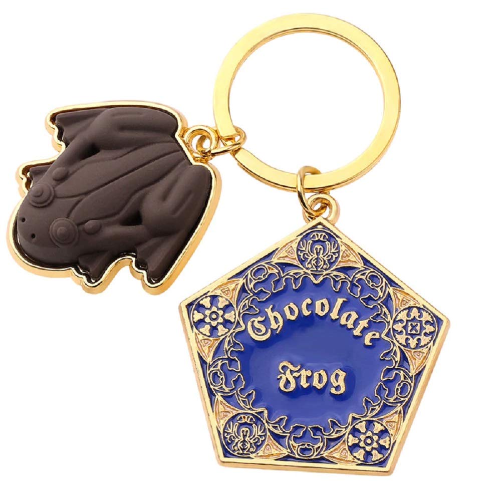 Harry Potter Chocolate Frog Keychain - Official Universal Studios Wizarding World Collectible - Perfect for Backpacks, Gifts & Harry Potter Fans