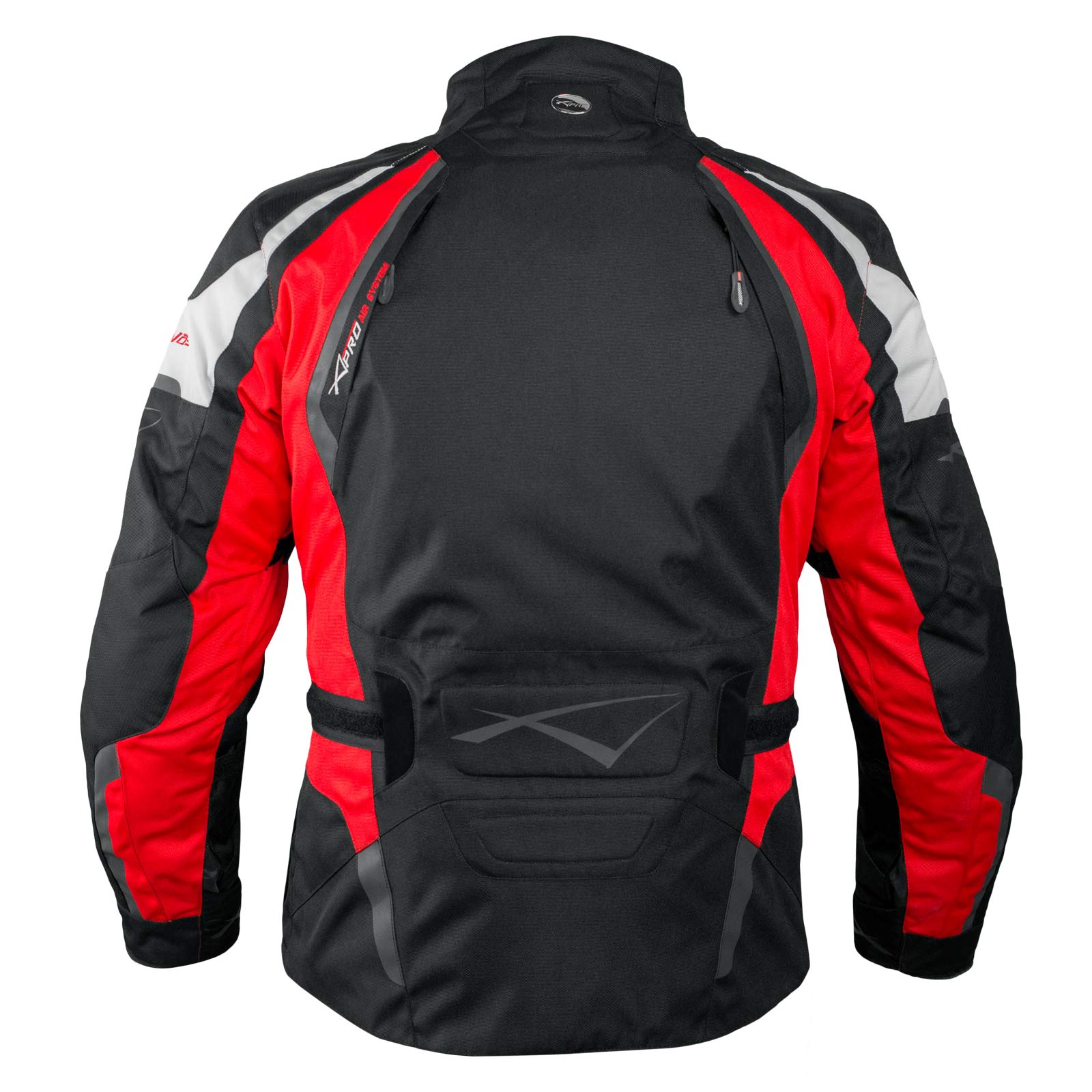 CE Certified Armored Motorcycle Jacket - Waterproof, Thermal, Red (Size M) - Ideal for All-Weather Riding & Outdoor Adventures