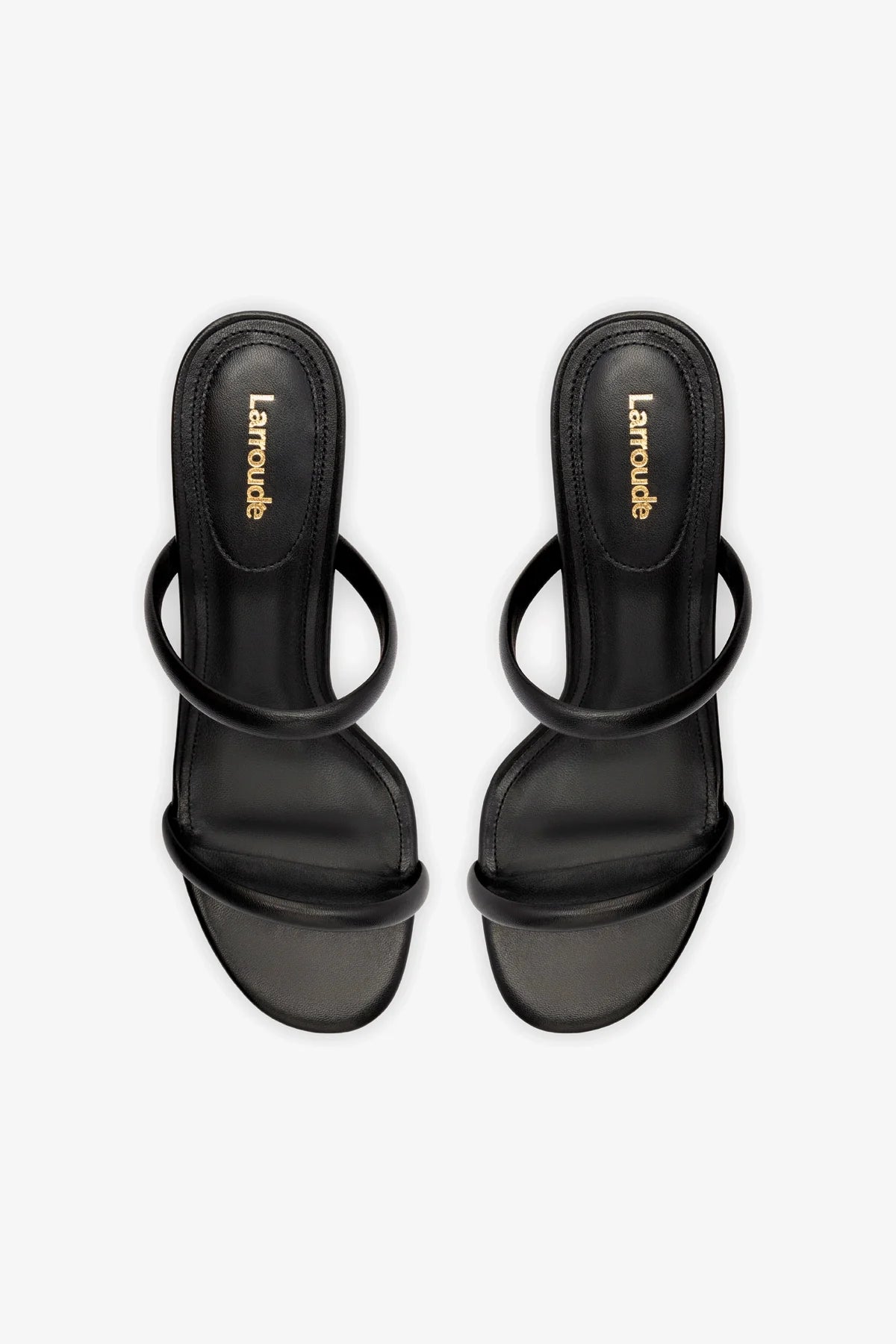 Black Leather Dew Drop Mule Shoes - Comfortable Slip-On Loafers for Women | Perfect for Casual Wear, Office & Everyday Outfits