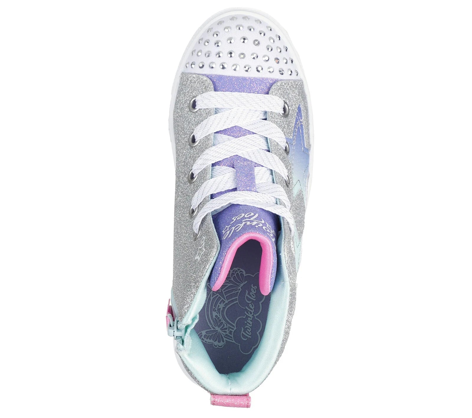 Twinkle Toes Kids Shoes - Sparkly Stellar Star Light-Up Sneakers for Girls & Boys | Perfect for Parties, Playdates & Outdoor Adventures