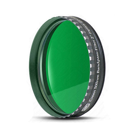 Baader Planetarium 2 Green Eyepiece Filter - 500 nm Bandpass for Astronomy Observation - Enhance Planetary Detail & Contrast for Telescopes (FCFG 2) - Perfect for Stargazing, Astrophotography & Celestial Viewing