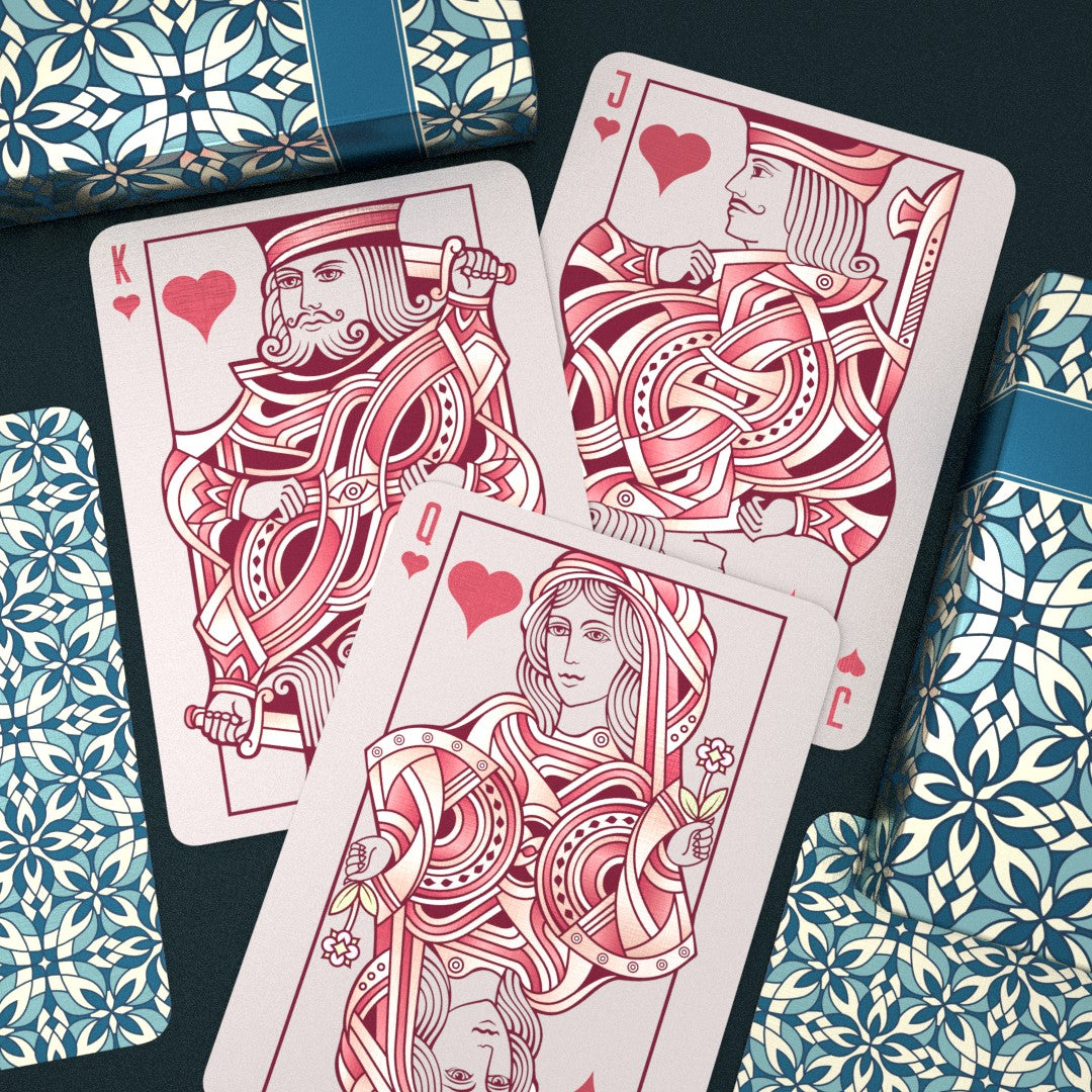 Varius Playing Cards - Premium Limited Edition Teal Deck for Poker, Magic Tricks & Card Games | Collectible & Gift for Card Enthusiasts
