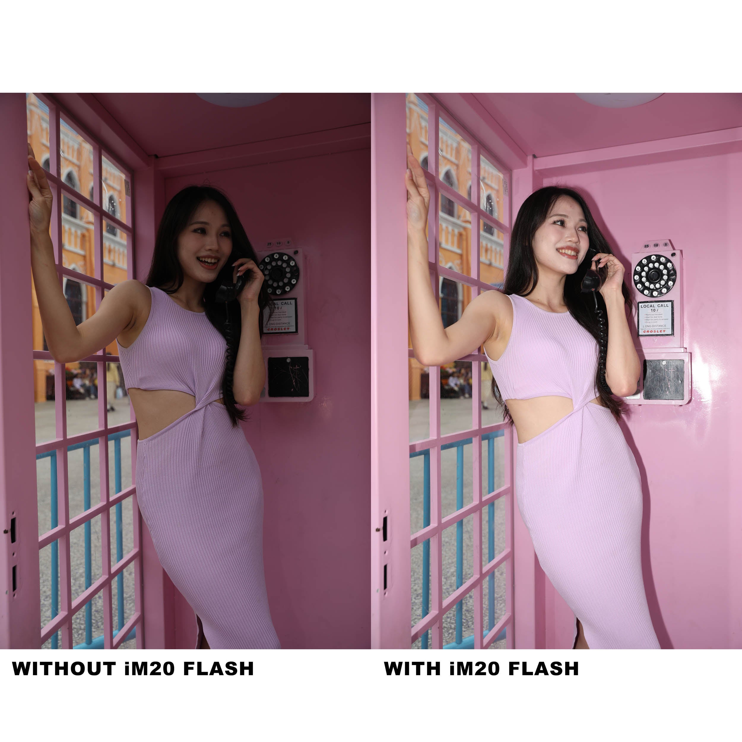 iFLASH iM20 Compact Camera Flash - Professional On-Camera Lighting for DSLR & Mirrorless Cameras - Perfect for Portraits, Events & Low Light Photography