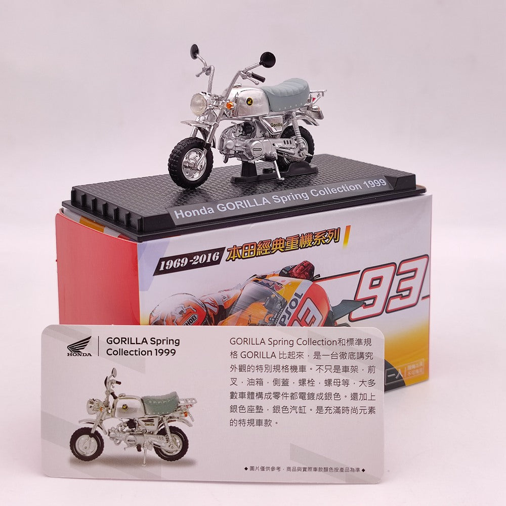 1/24 Scale Diecast Motorcycle Model - Honda CB750, Valkyrie, VFR750R, GORILLA, Goldwing, RC213V - Collector's Gift for Bike Enthusiasts - Perfect for Display, Gifts & Motorcycle Decor