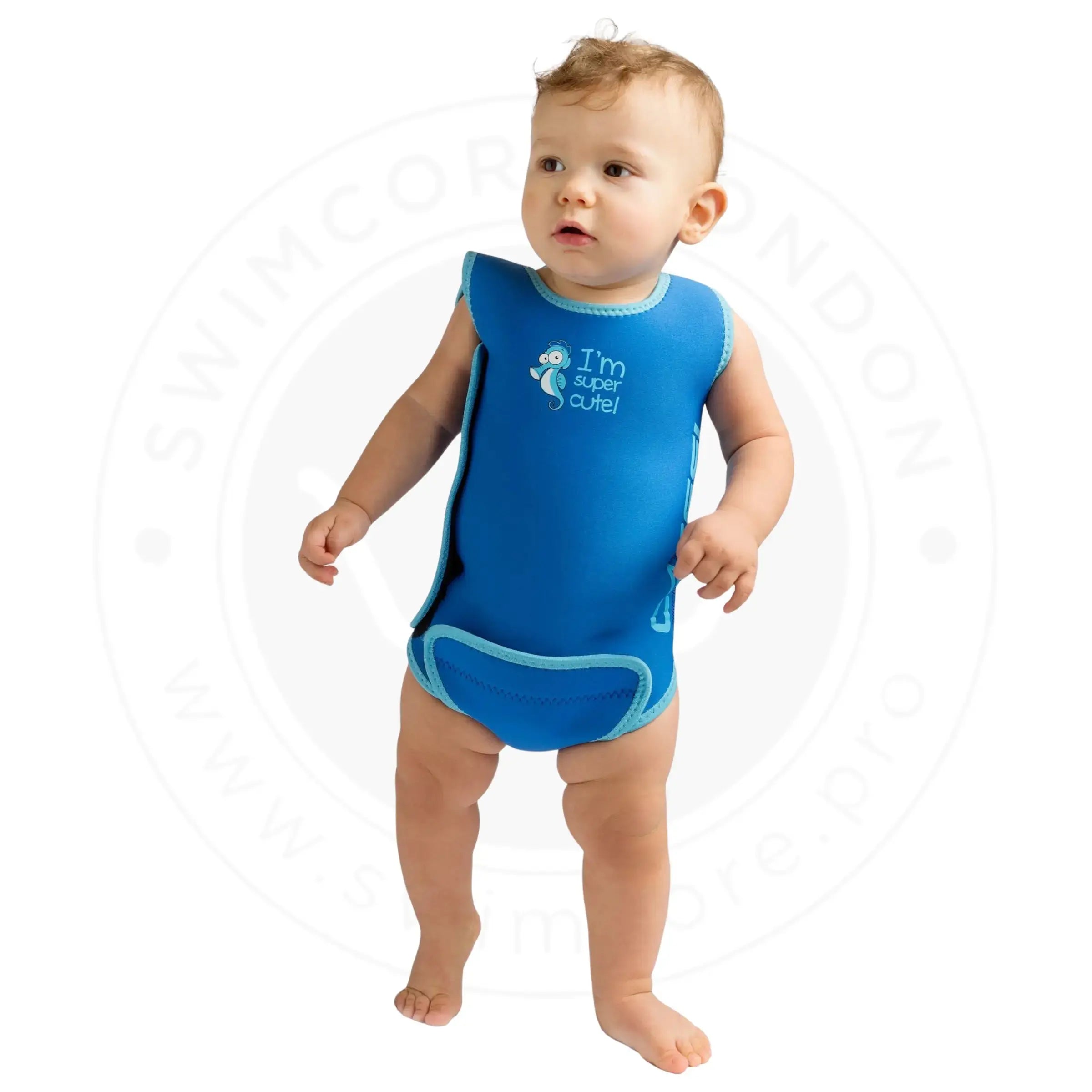 Cressi Babaloo 6-24 Months Baby Wetsuit - Warm & Comfortable Neoprene Kids Wetsuit for Swimming, Beach & Water Activities