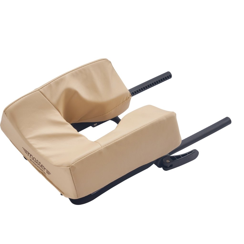 Deluxe Adjustable Face Cradle for Massage Tables - 6-Way Universal Headrest Pillow with Cushion Support | Perfect for Spa, Salon, Chiropractic & Physical Therapy Sessions