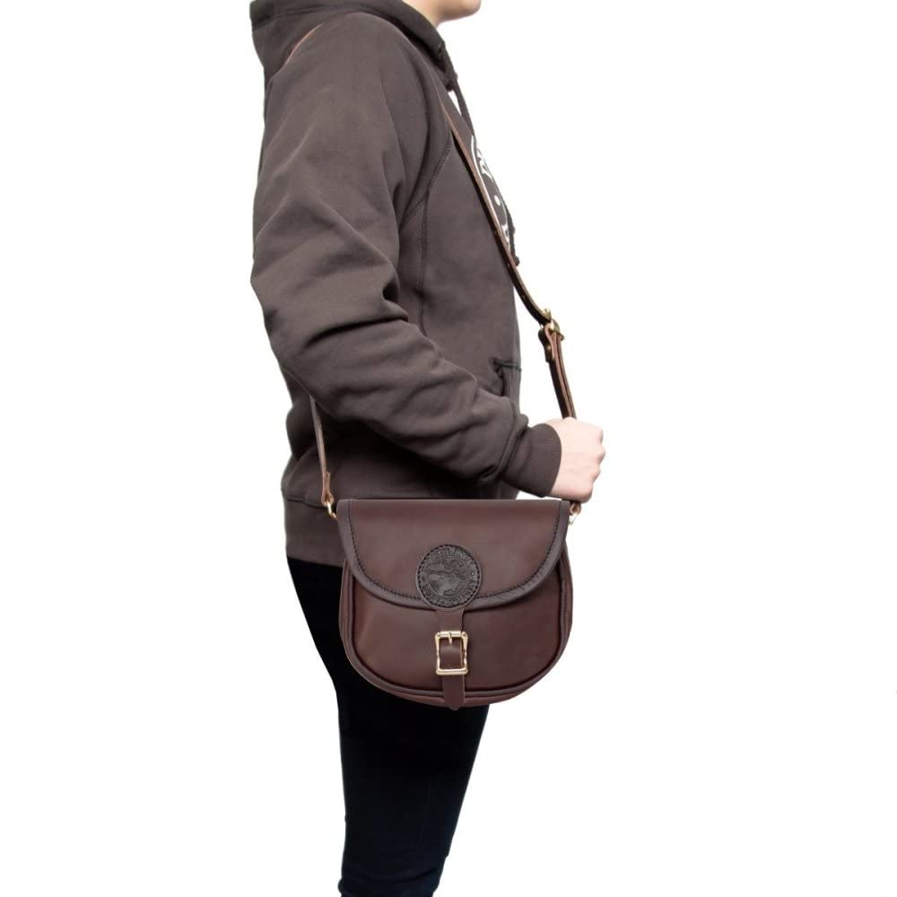 Duluth Pack #50 Classic Leather Purse - Genuine Leather Handbag for Women, Durable & Stylish Crossbody Bag - Perfect for Work, Travel & Everyday Use