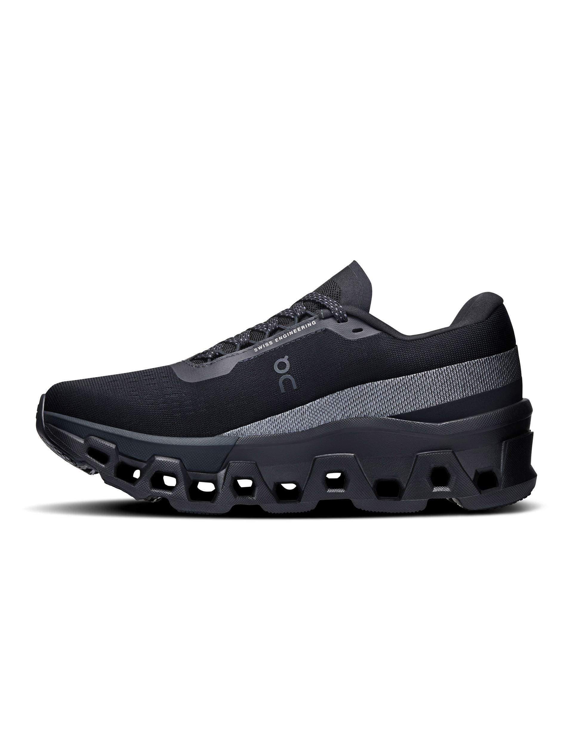 Cloudmonster 2 Running Shoes - Black/Eclipse Colorway - Lightweight Cushioned Sneakers for Men & Women - Perfect for Road Running, Jogging, and Gym Workouts