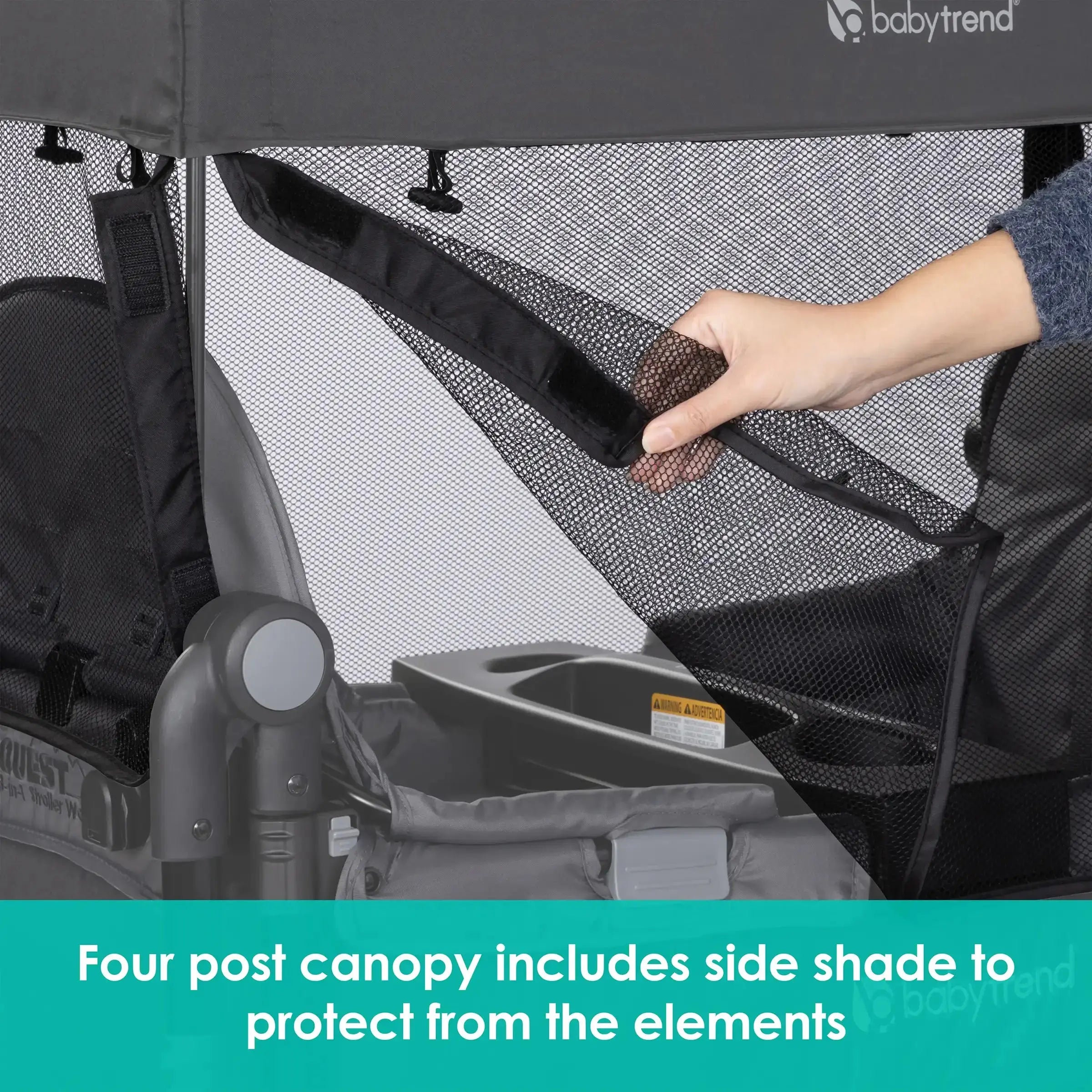 Quest 3-in-1 Stroller Wagon - Desert Black (Walmart Exclusive) | Versatile Baby Stroller & Wagon Combo for Shopping, Beach Trips & Family Outings