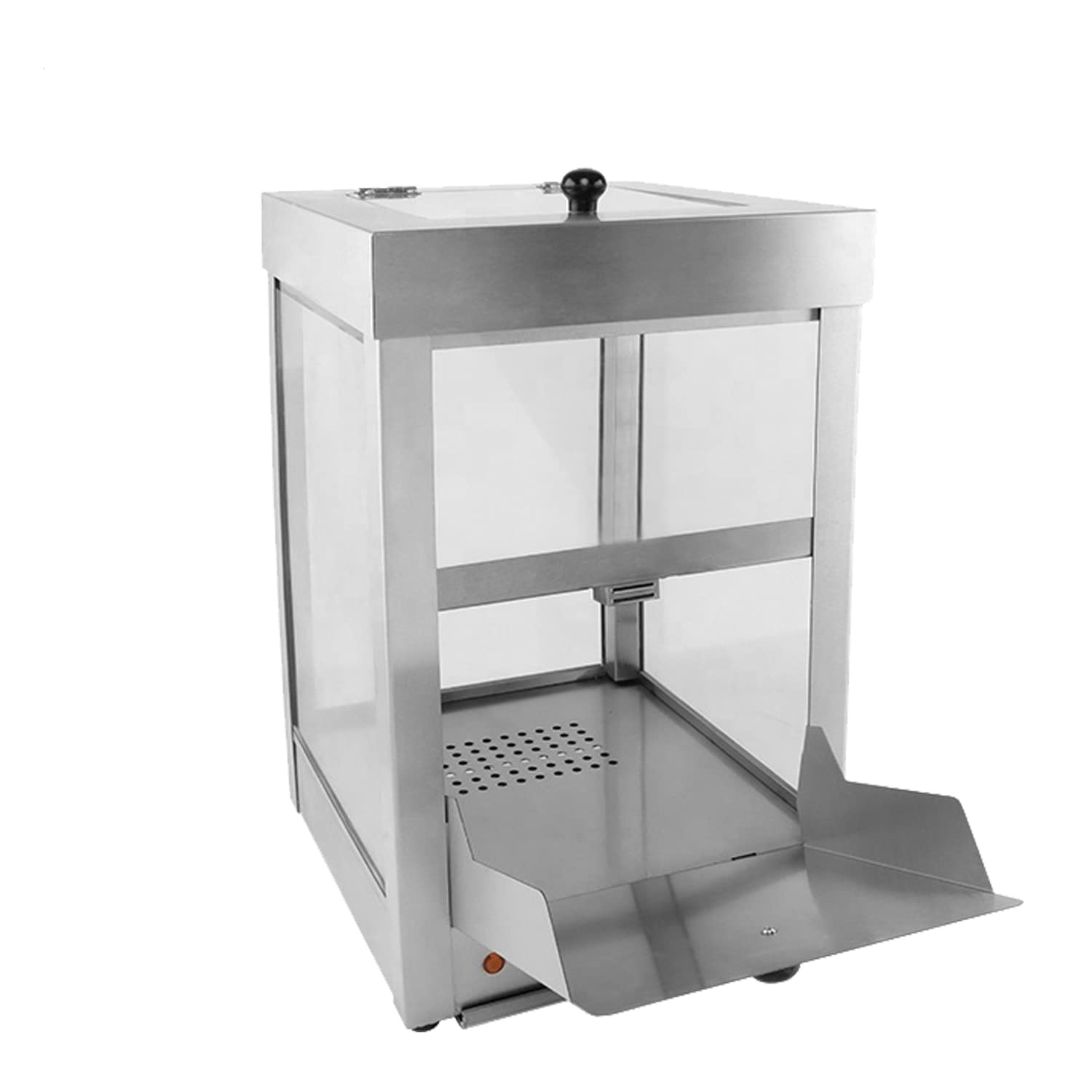 Commercial Nacho Cheese Warmer & Chip Display Cabinet with Scoop - Perfect for Restaurants, Cinemas, and Catering Events