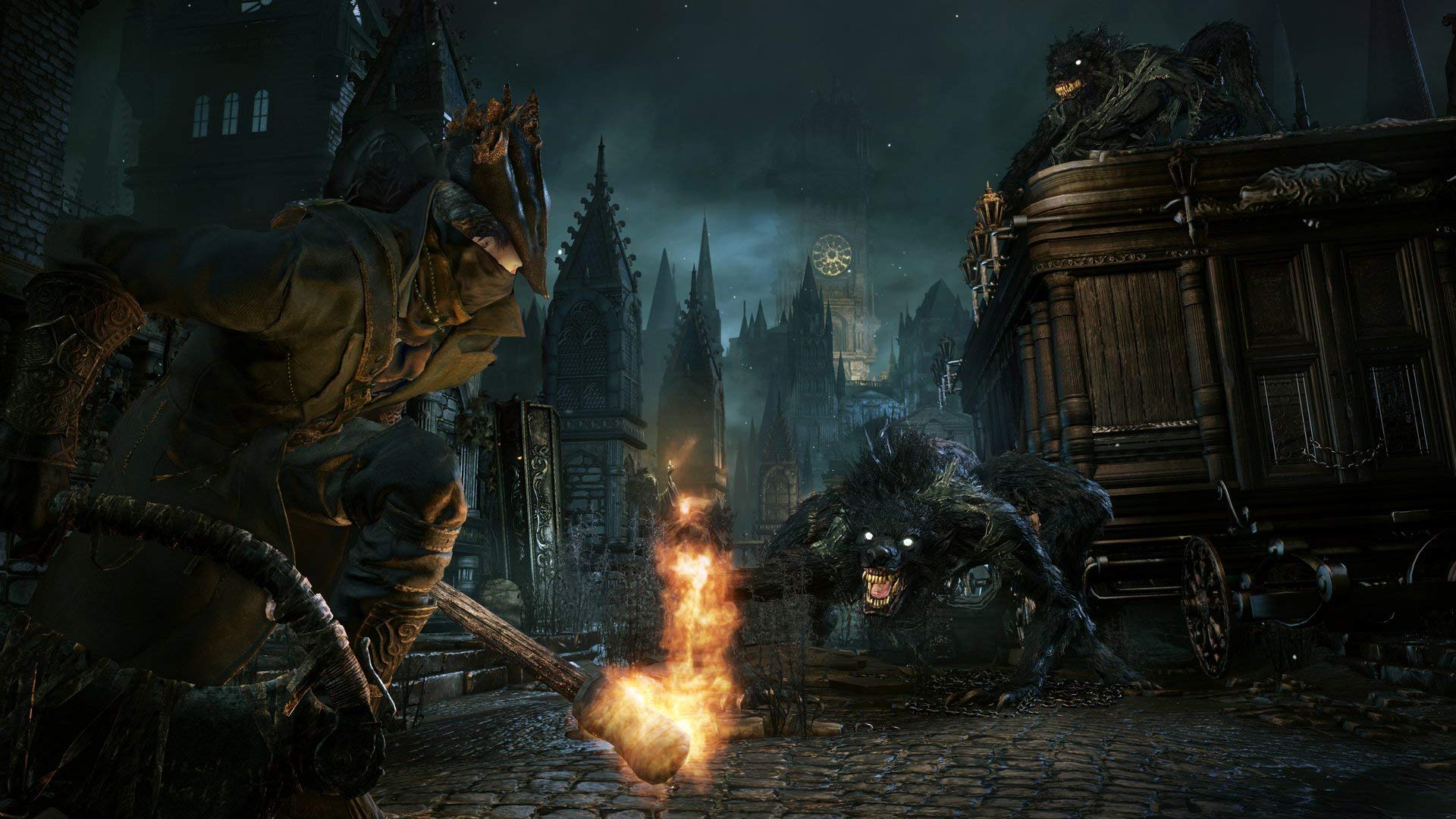 Bloodborne - PS4 Game for Playstation 4 | Action RPG Adventure with Challenging Combat | Perfect for Horror Fans & Dark Fantasy Gamers