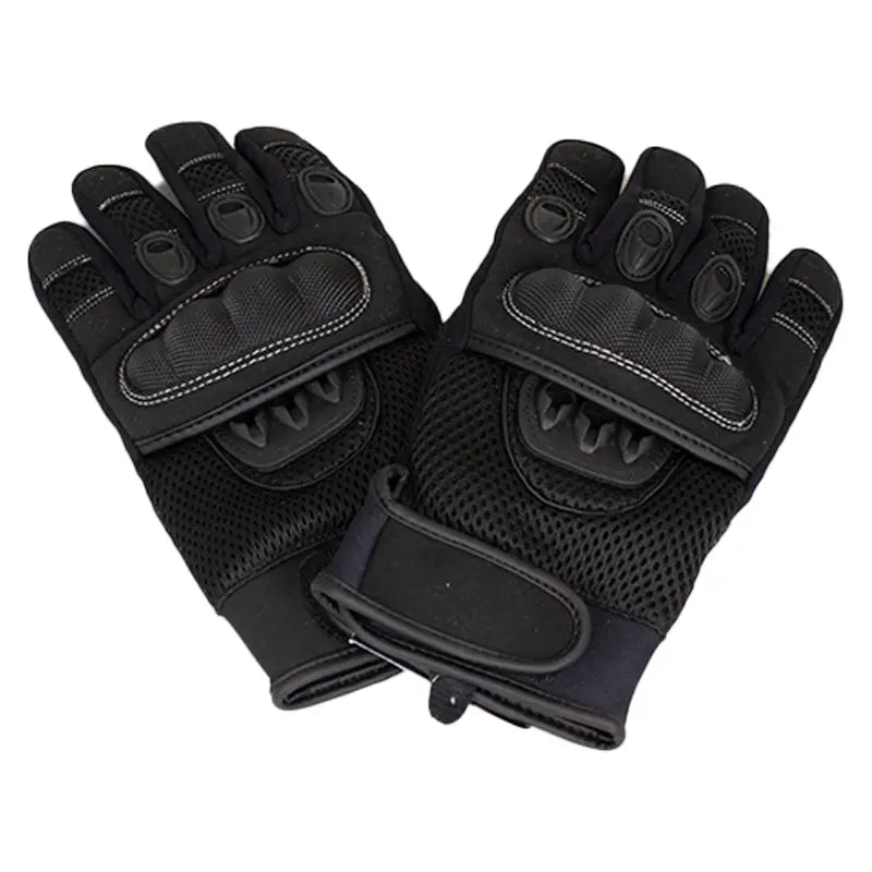Open Road Men's Armored Tank Gloves - Heavy Duty Motorcycle Riding Gloves for Cruiser & ATV - Perfect for Winter, Work & Outdoor Activities
