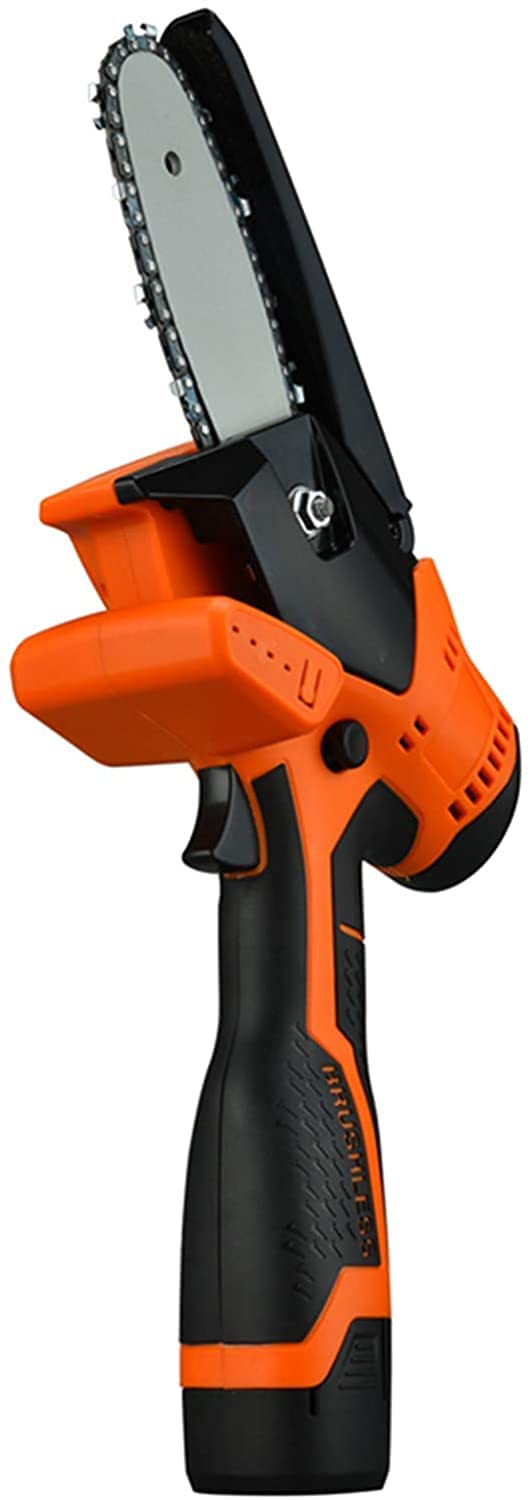 Cordless Electric Mini Chainsaw for Tree Branch Cutting - Safe & Portable for Courtyard Pruning