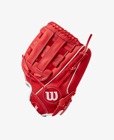 Wilson A450 11-Inch Youth Baseball Glove - Perfect for Little League Practice & Games | Left/Right Hand Options | Premium Leather for Young Players