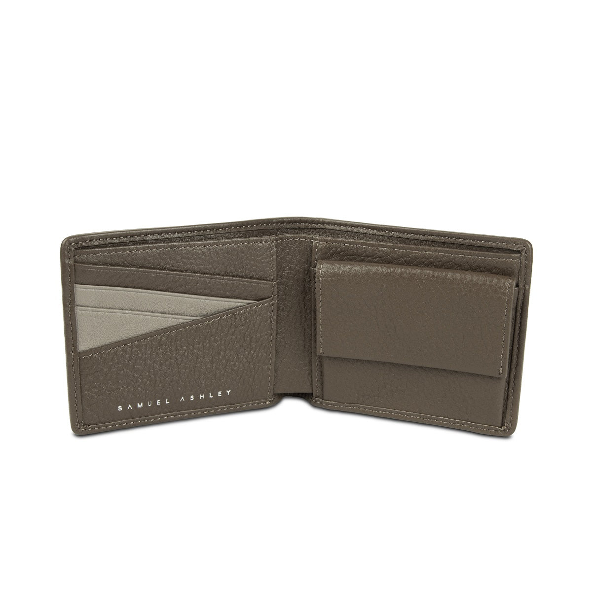 Premium Theo Leather Bi-Fold Wallet with RFID Protection & Coin Pocket - Stylish & Secure for Everyday Use, Travel, and Business