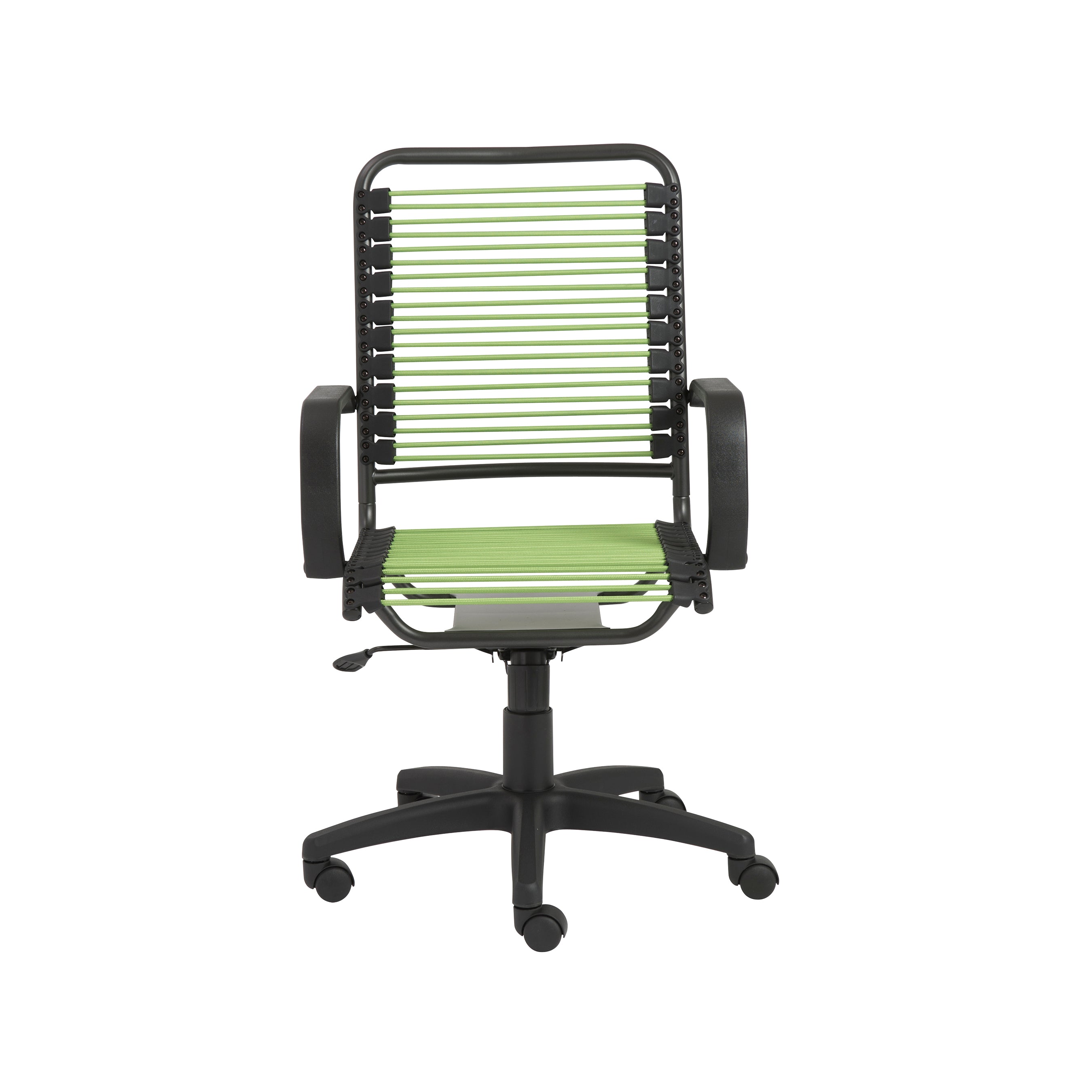 Bradley High Back Bungee Office Chair - Ergonomic Mesh Executive Chair with Graphite Frame & Black Base - Perfect for Home Office, Gaming & Workspace Comfort