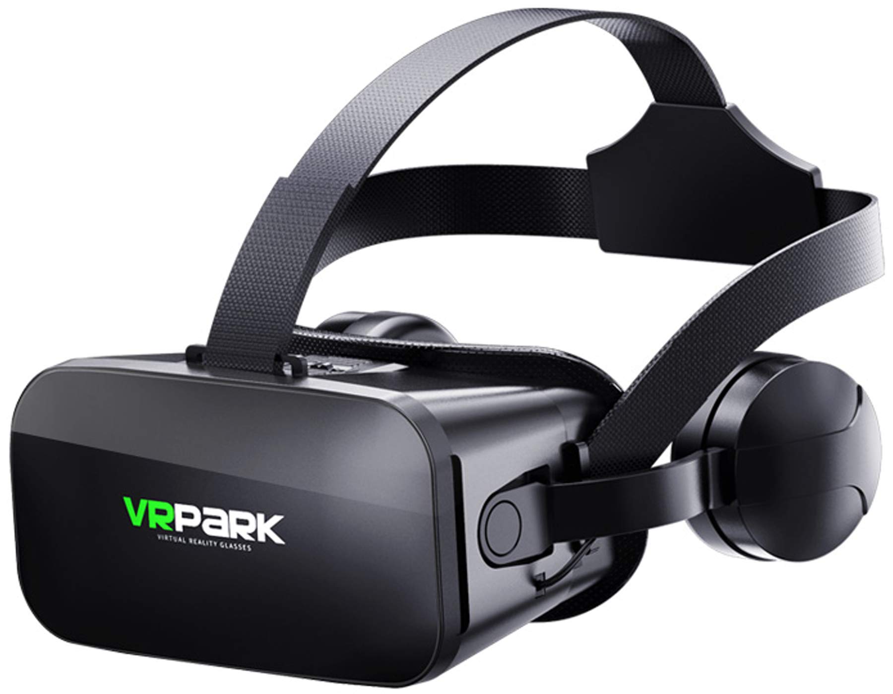 Best VR Headset for iPhone & Android - 120°FOV Virtual Reality Goggles with Stereo Sound | Comfortable Design for Mobile Gaming & 360° Movies | Compatible with 4.5-6 inch Smartphones | Perfect for Home Entertainment & Immersive Gaming Experience