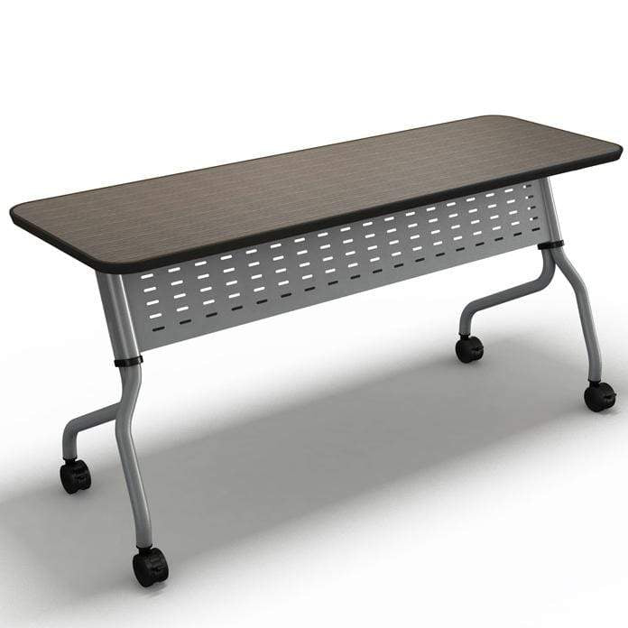 Safco Mayline Sync 18 X 72 Inch Rectangular Conference Table in Anthracite - Perfect for Office Meetings, Collaborative Workspaces & Conference Rooms [SY1872TANT]
