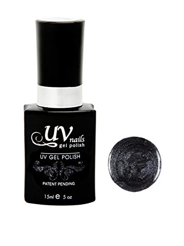 Shimmery Shadow GL-18 UV/LED Gel Nail Polish - Long Lasting Shimmer Nail Lacquer for Salon & Home Manicures - Perfect for Parties, Weddings & Special Occasions
