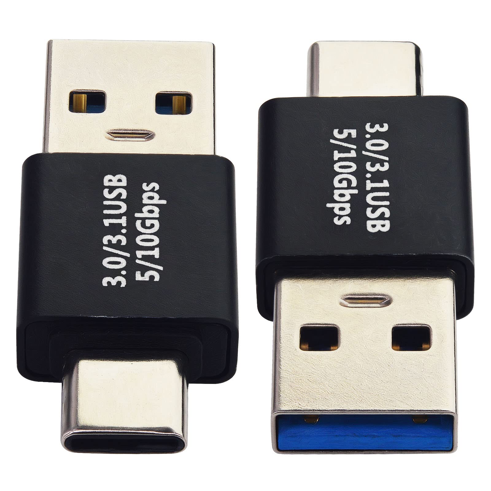 USB C to USB Adapter (4 Pack) - USB Type C Male to USB A Male Converter for Fast Charging & Data Sync - Compatible with Phones, Laptops, Tablets & More