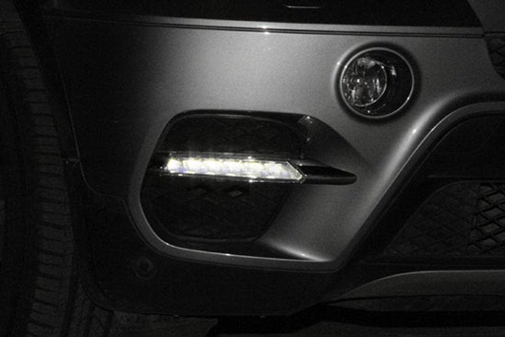 15W High Power LED Daytime Running Lights - Direct Fit for 2011-2013 BMW X5 E70 LCI - DRL Kit with Easy Installation - Perfect for Enhanced Visibility & Safety on Daytime Roads