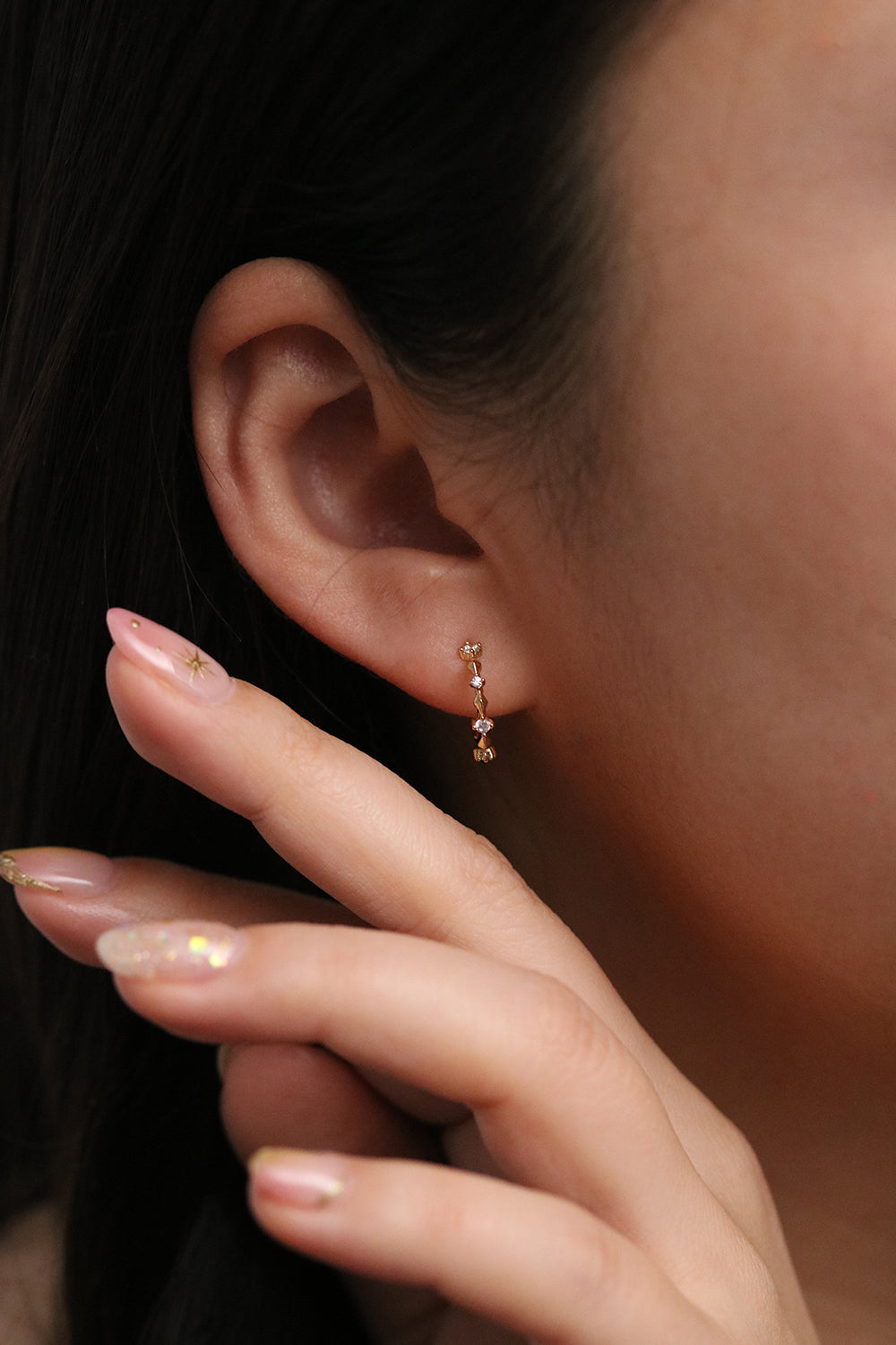 Cubic Hoop Earrings for Women - Trendy Geometric Jewelry for Everyday Wear & Special Occasions