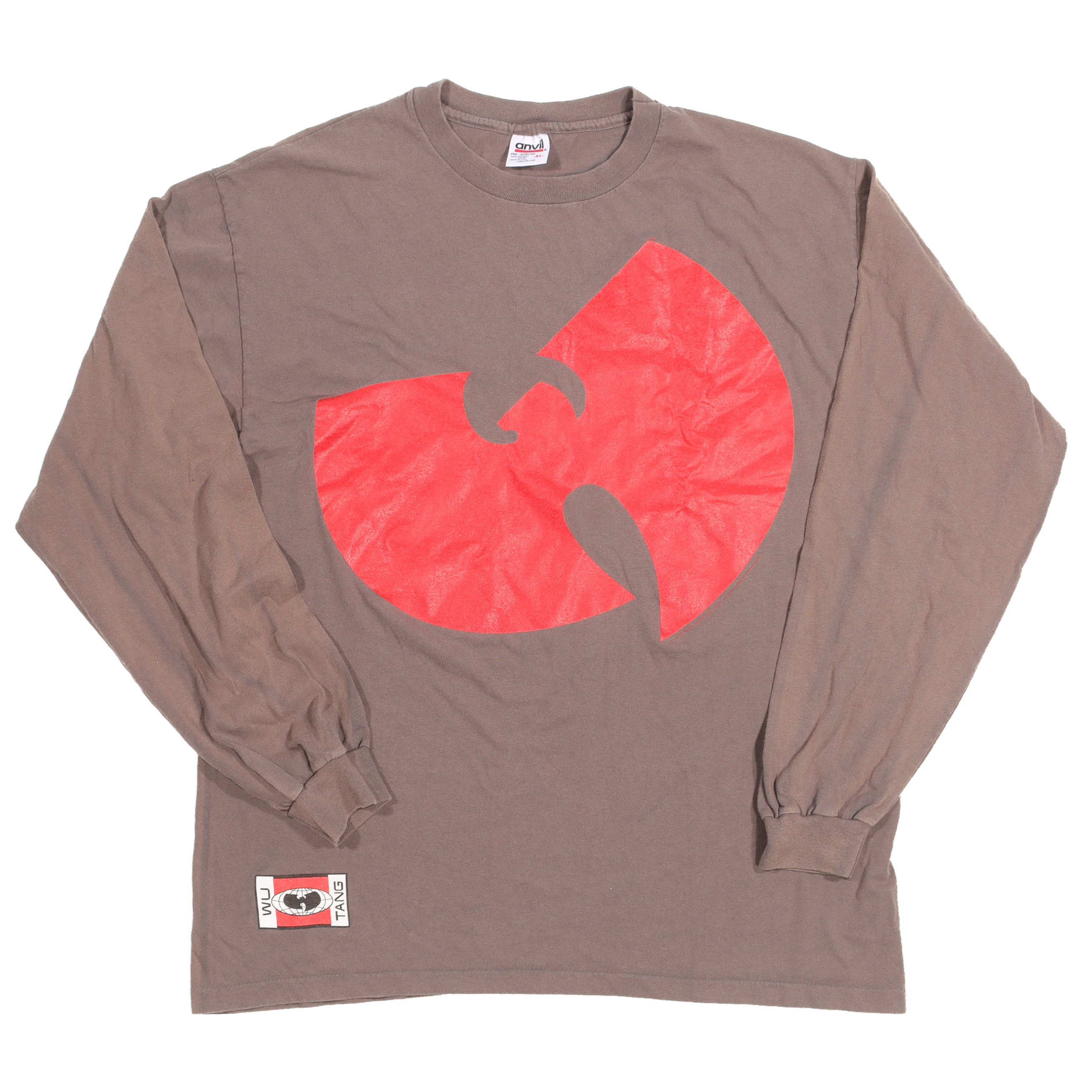 Vintage 1990s Wu-Tang Clan Long Sleeve T-Shirt - Retro Hip Hop Rap Music Fan Tee for Men & Women - Perfect for Concerts, Streetwear & 90s Nostalgia Fashion
