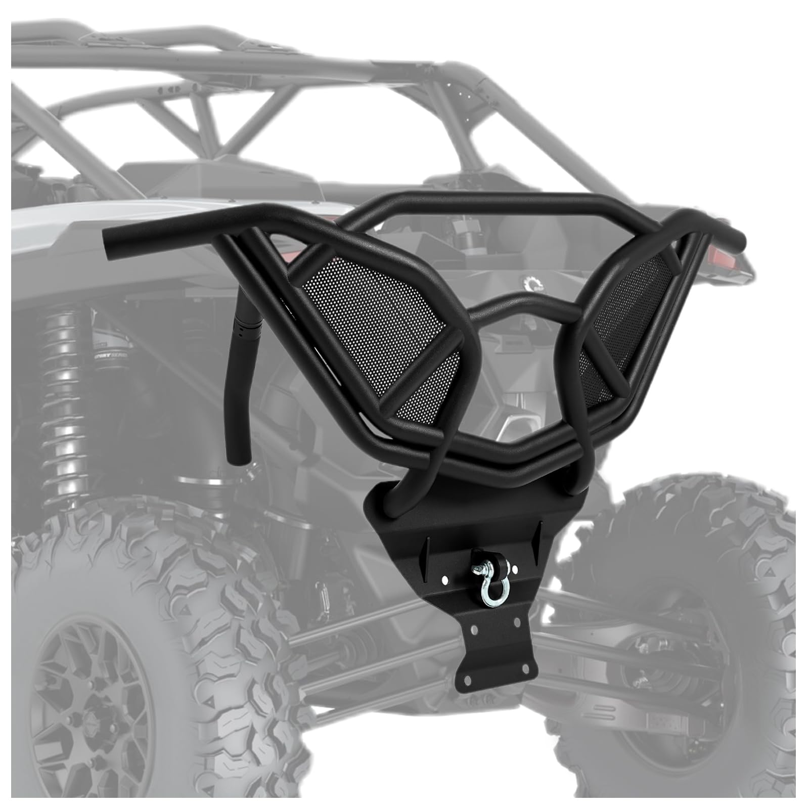 KUAFU Rear Bumper Guard Compatible with 2017-2023 Can-Am Maverick X3 900 Turbo DS MAX X 64
