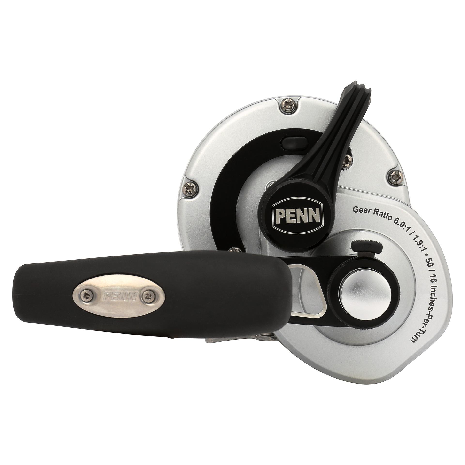 PENN Fathom™ II Lever Drag 2-Speed Conventional Fishing Reel - Saltwater & Deep Sea Fishing Gear for Big Game Anglers